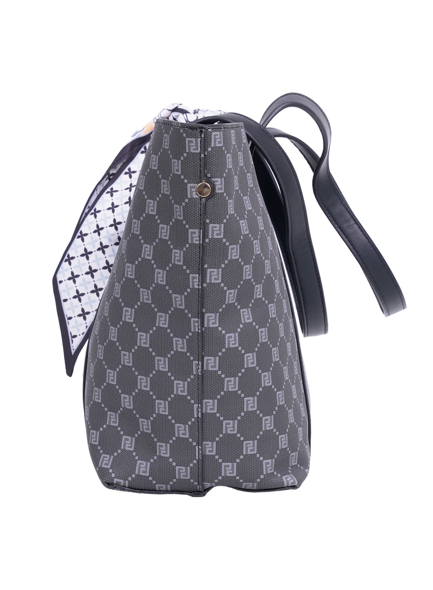Parajohn London Women's Premium Monogram Tote Bag | Luxury Shoulder Handbag | Spacious Everyday Shopping & Office Tote | Elegant Ladies Fashion Bag  PARAJOHN UAE