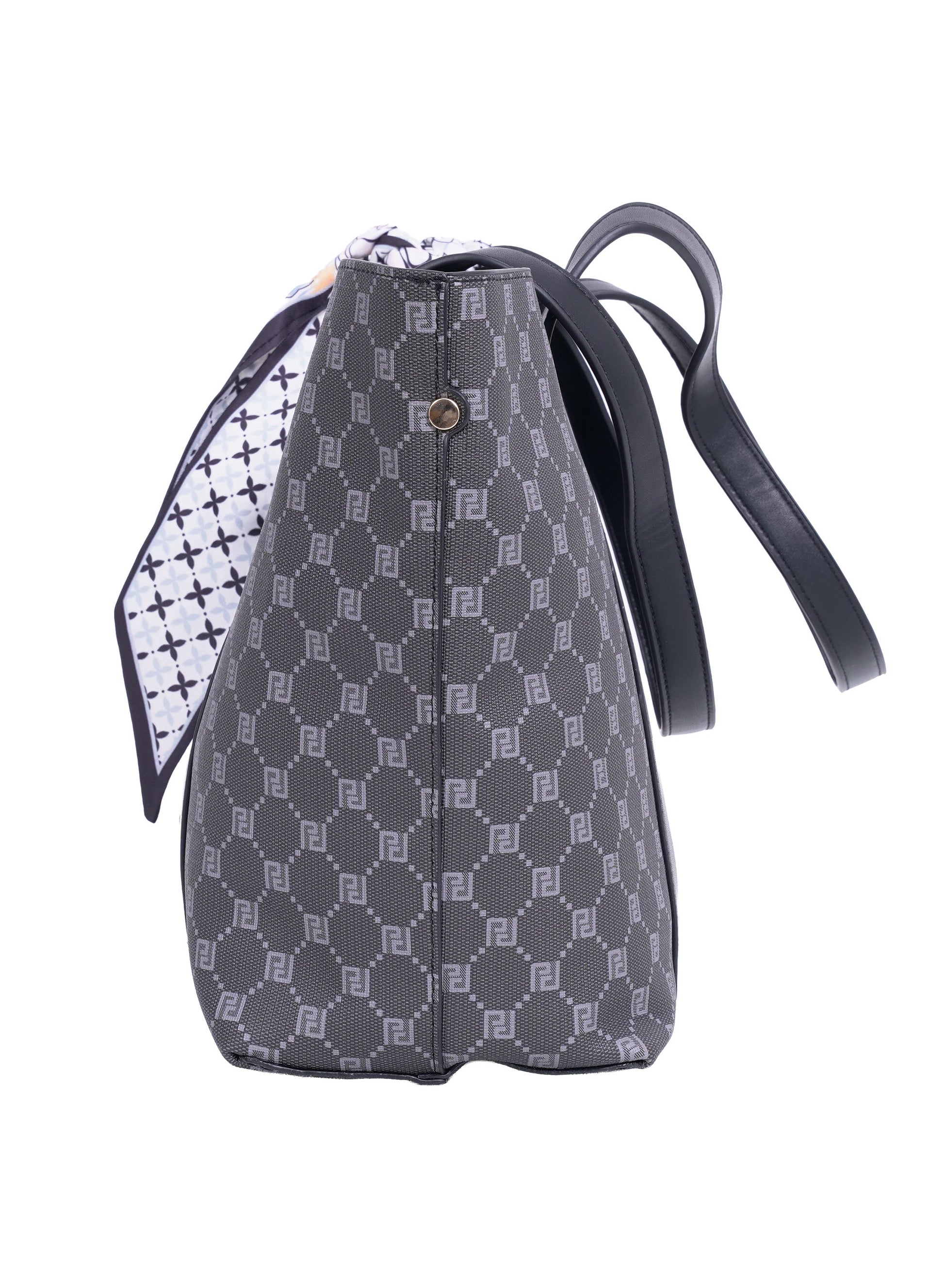 Parajohn London Women's Premium Monogram Tote Bag | Luxury Shoulder Handbag | Spacious Everyday Shopping & Office Tote | Elegant Ladies Fashion Bag  PARAJOHN UAE