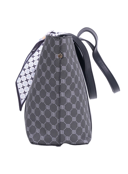 Parajohn London Women's Premium Monogram Tote Bag | Luxury Shoulder Handbag | Spacious Everyday Shopping & Office Tote | Elegant Ladies Fashion Bag  PARAJOHN UAE
