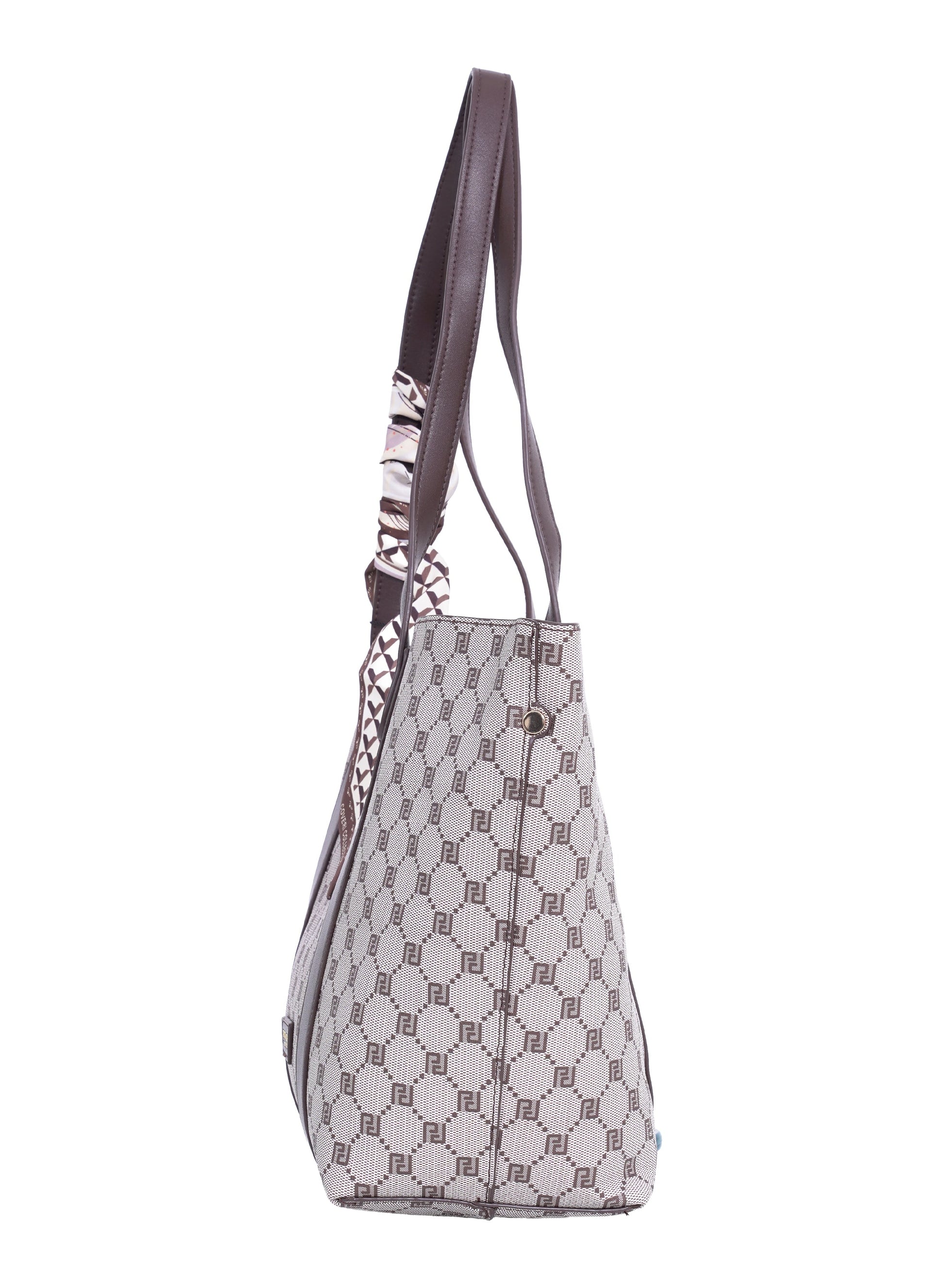Parajohn London Women's Premium Monogram Tote Bag | Luxury Shoulder Handbag | Spacious Everyday Shopping & Office Tote | Elegant Ladies Fashion Bag  PARAJOHN UAE