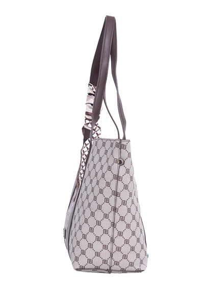 Parajohn London Women's Premium Monogram Tote Bag | Luxury Shoulder Handbag | Spacious Everyday Shopping & Office Tote | Elegant Ladies Fashion Bag  PARAJOHN UAE
