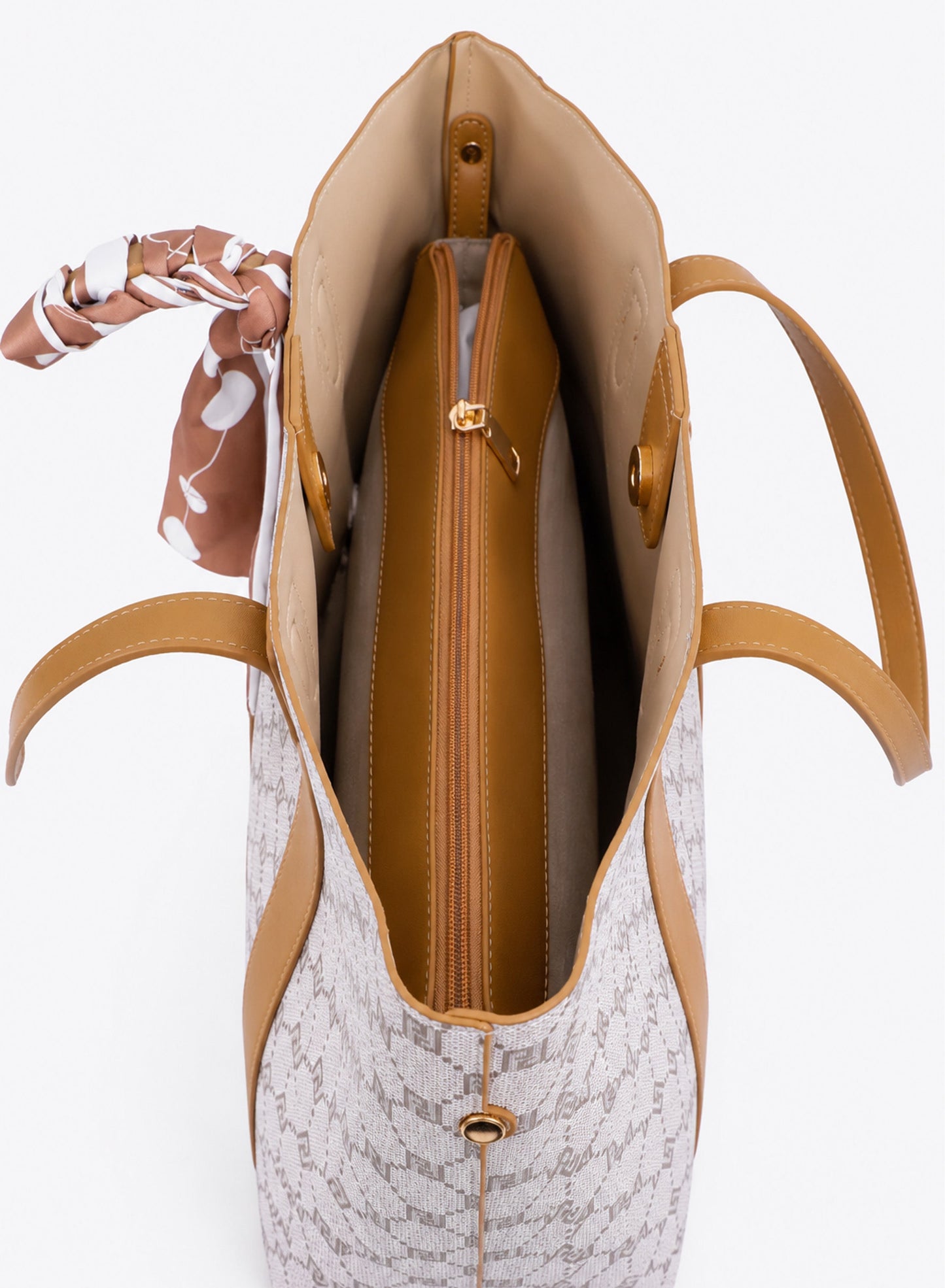 Parajohn London Women's Premium Monogram Tote Bag | Luxury Shoulder Handbag | Spacious Everyday Shopping & Office Tote | Elegant Ladies Fashion Bag  PARAJOHN UAE