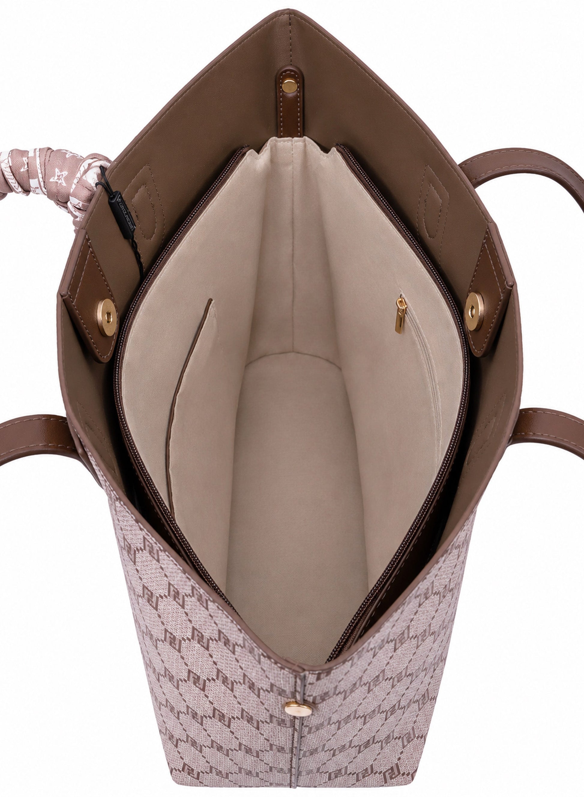 Parajohn London Women's Premium Monogram Tote Bag | Luxury Shoulder Handbag | Spacious Everyday Shopping & Office Tote | Elegant Ladies Fashion Bag  PARAJOHN UAE