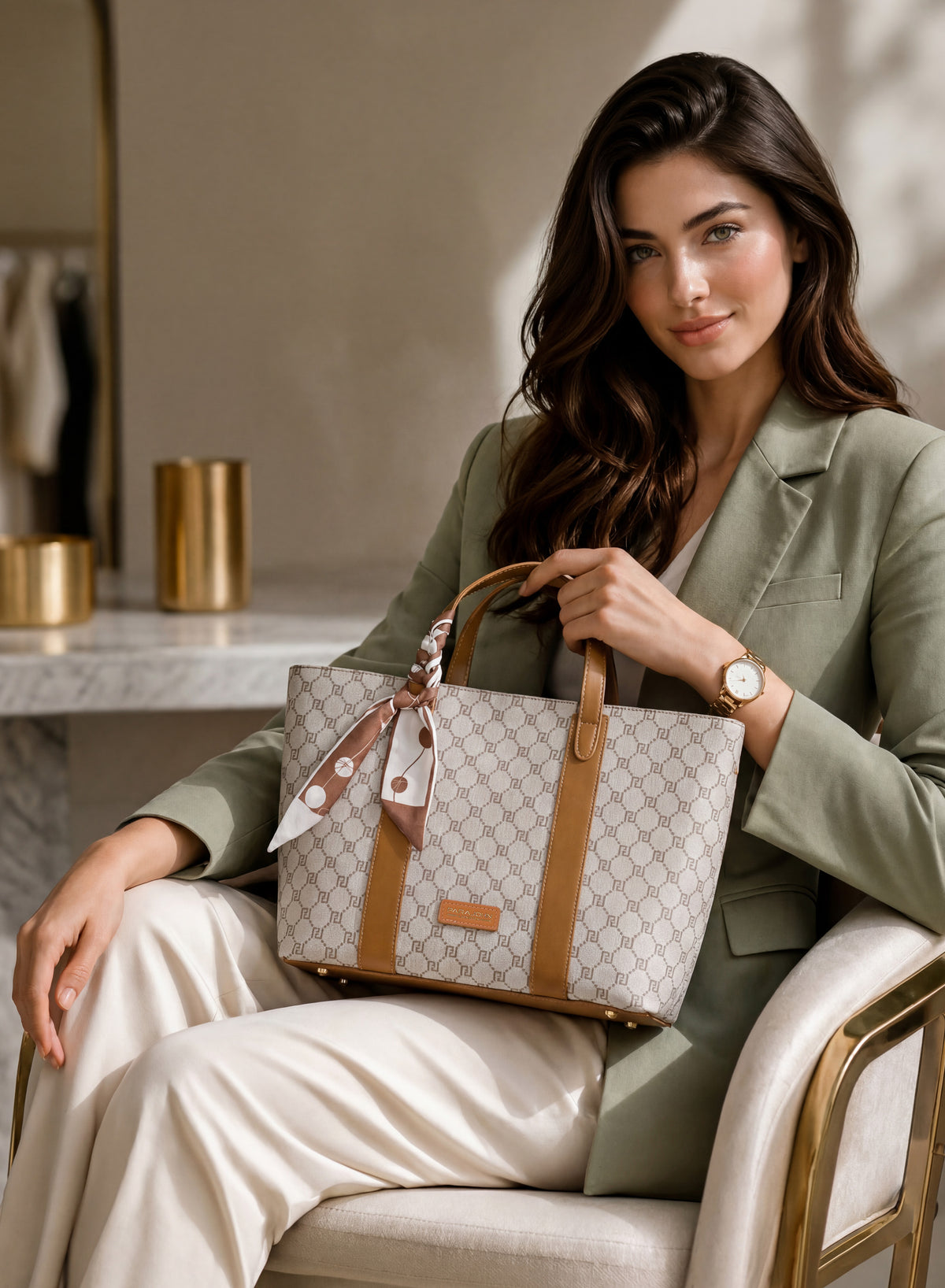Monogram Tote Bag, Premium Edition