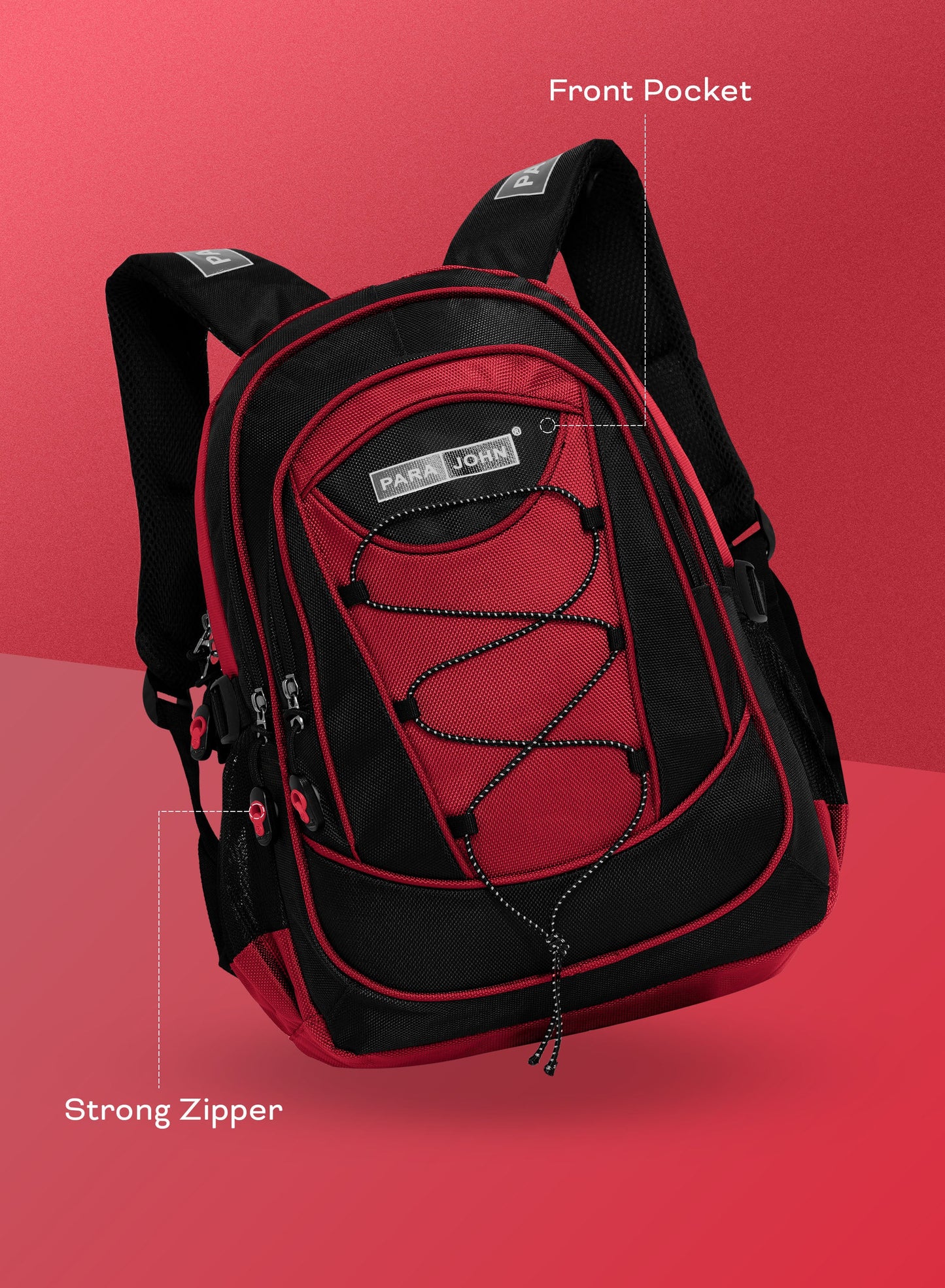 Parajohn Urban X School Backpack — Durable Everyday Carry | 1670D PVC, 18–24”  PARAJOHN UAE