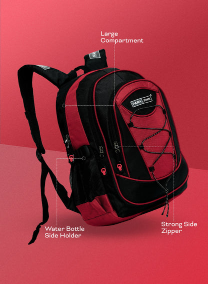 Parajohn Urban X School Backpack — Durable Everyday Carry | 1670D PVC, 18–24”  PARAJOHN UAE