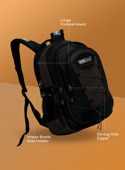 Parajohn Urban X School Backpack — Durable Everyday Carry | 1670D PVC, 18–24”  PARAJOHN UAE