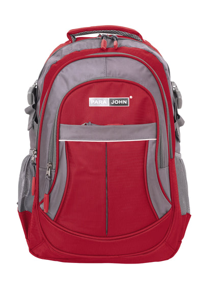 ParaJohn School Backpack – Durable 1680D PVC Coated Multi-Compartment School Bag with Strong Zipper and Handle, Available in Sizes 14”, 16”, 18”, 20”, 22” & 24”  PARAJOHN UAE
