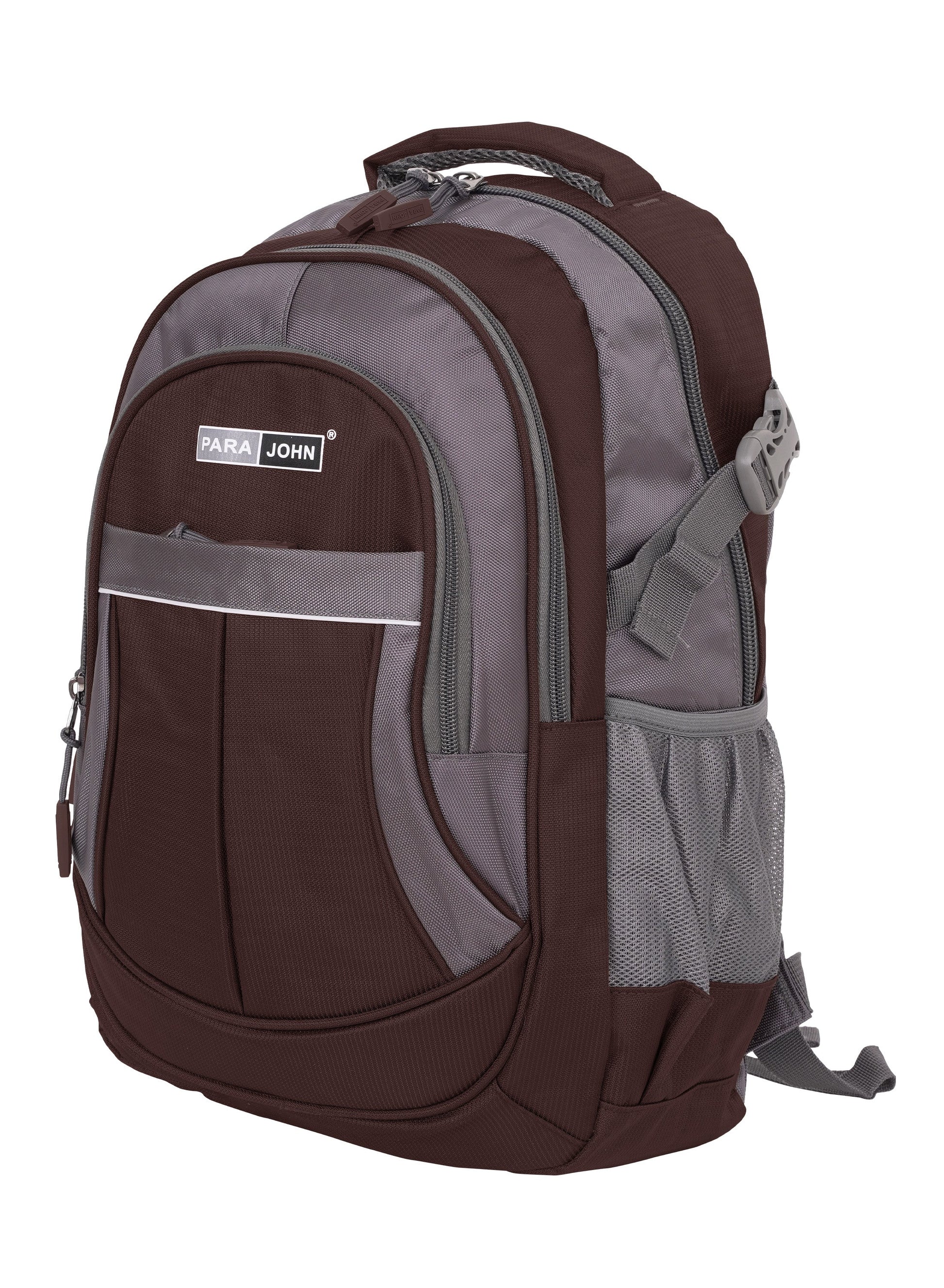 ParaJohn School Backpack – Durable 1680D PVC Coated Multi-Compartment School Bag with Strong Zipper and Handle, Available in Sizes 14”, 16”, 18”, 20”, 22” & 24”  PARAJOHN UAE