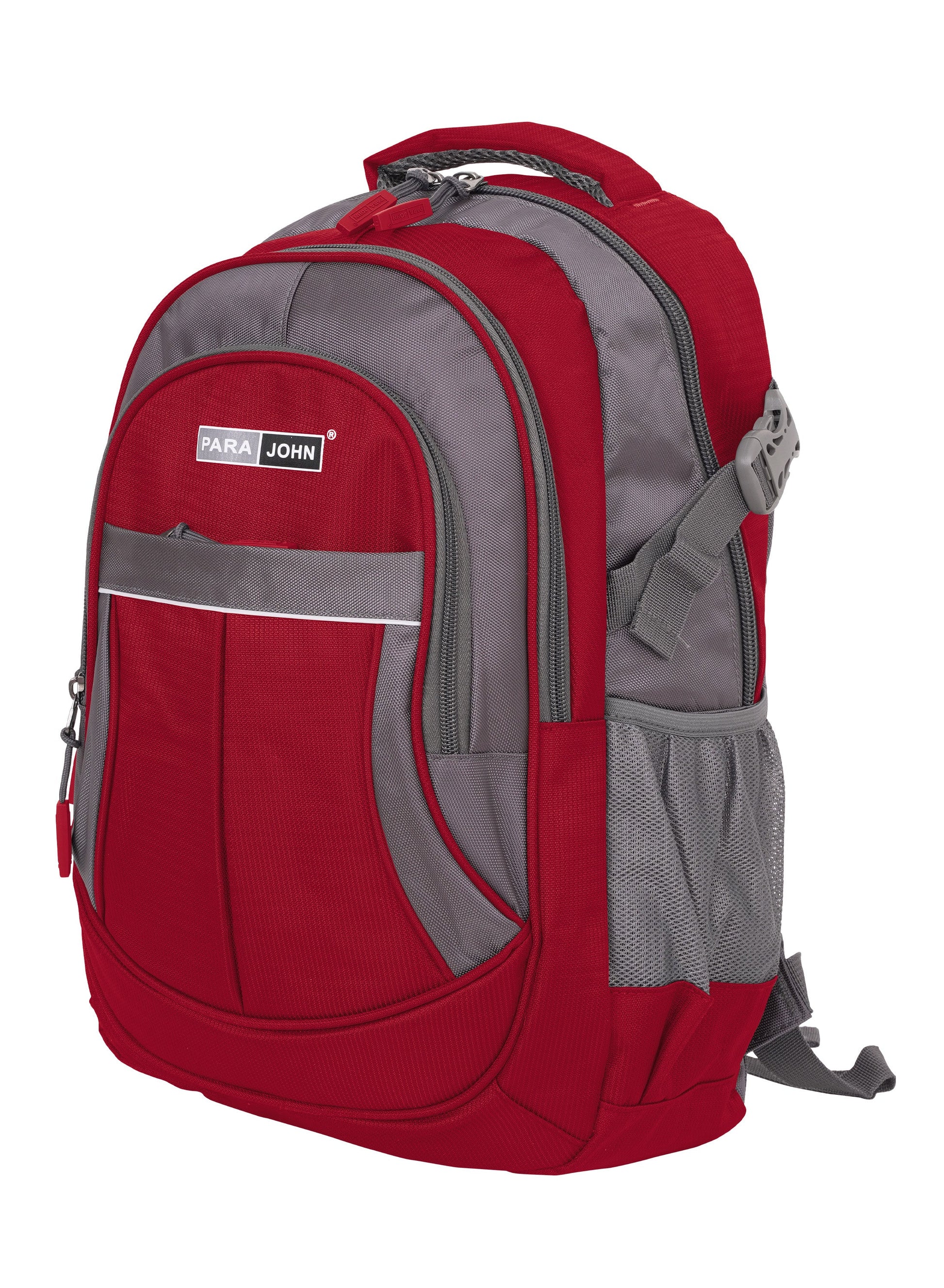 ParaJohn School Backpack – Durable 1680D PVC Coated Multi-Compartment School Bag with Strong Zipper and Handle, Available in Sizes 14”, 16”, 18”, 20”, 22” & 24”  PARAJOHN UAE