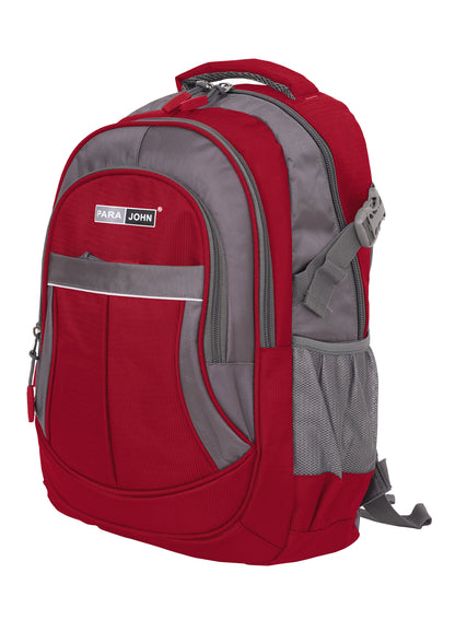 ParaJohn School Backpack – Durable 1680D PVC Coated Multi-Compartment School Bag with Strong Zipper and Handle, Available in Sizes 14”, 16”, 18”, 20”, 22” & 24”  PARAJOHN UAE