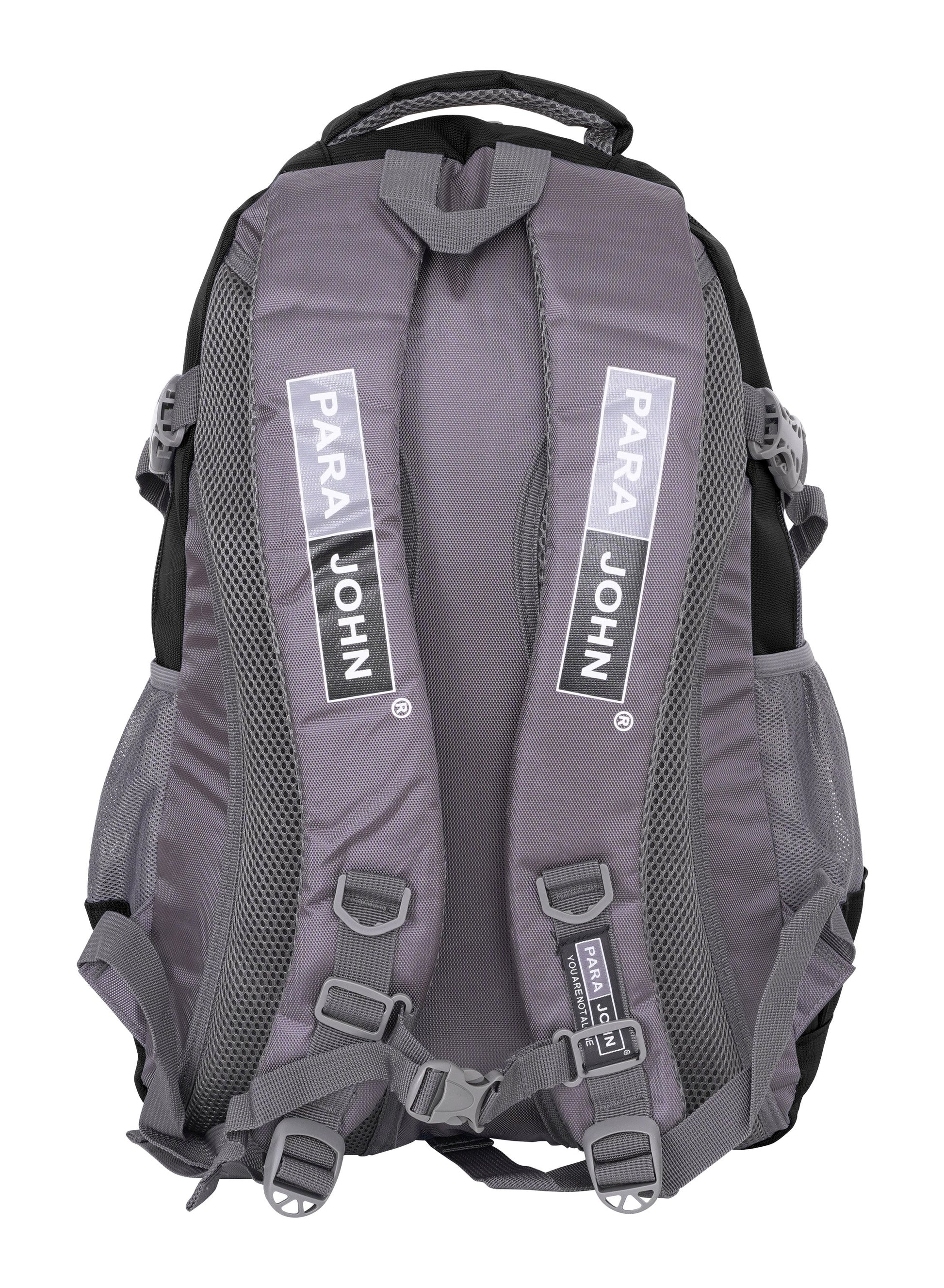 ParaJohn School Backpack – Durable 1680D PVC Coated Multi-Compartment School Bag with Strong Zipper and Handle, Available in Sizes 14”, 16”, 18”, 20”, 22” & 24”  PARAJOHN UAE