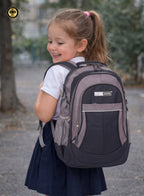 ParaJohn School Backpack – Durable 1680D PVC Coated Multi-Compartment School Bag with Strong Zipper and Handle, Available in Sizes 14”, 16”, 18”, 20”, 22” & 24”  PARAJOHN UAE