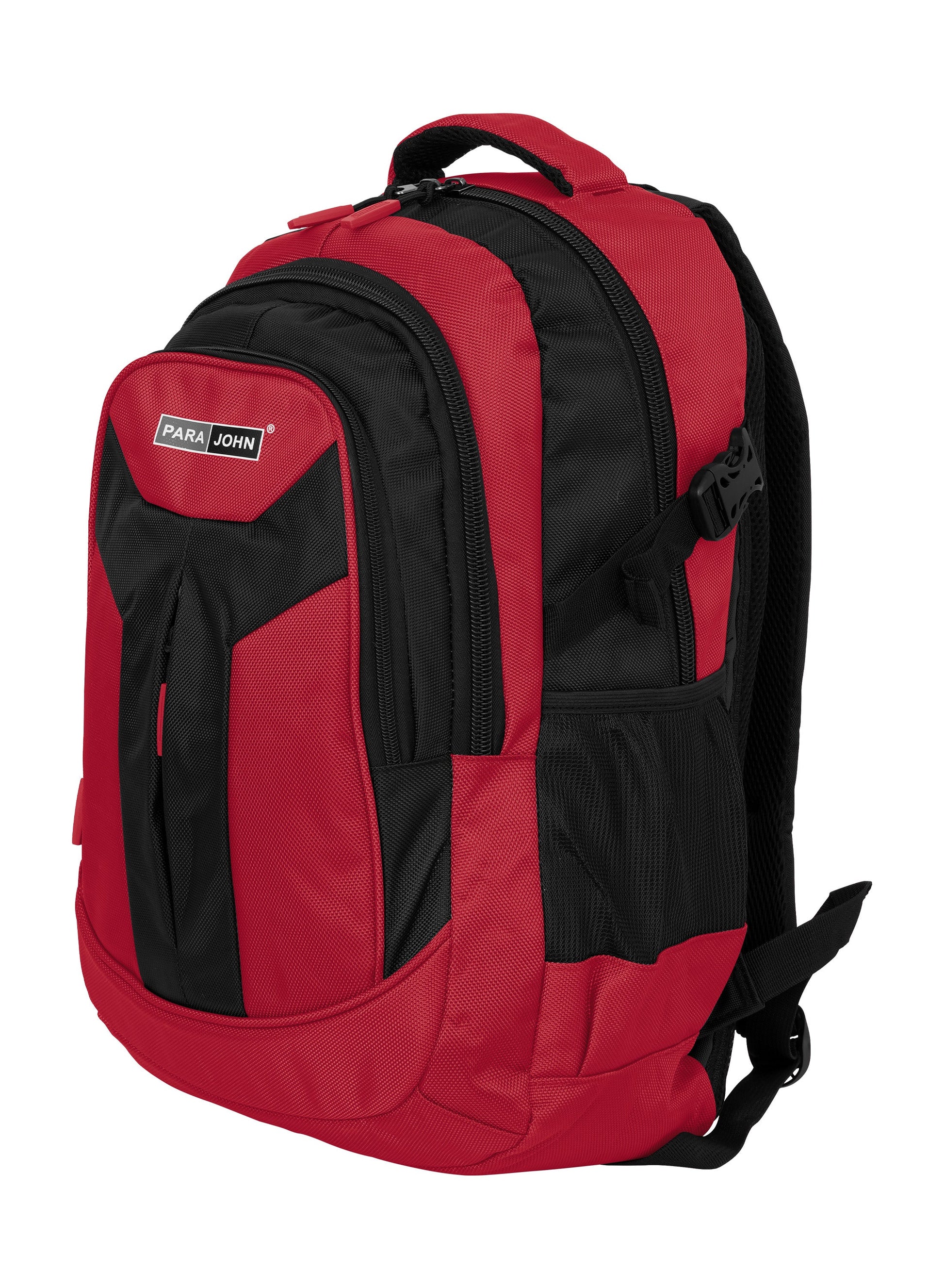 Parajohn School Backpack – Durable Polyester Multi-Compartment  School Bag 20" with Strong Zipper and Comfortable Handle  PARAJOHN UAE