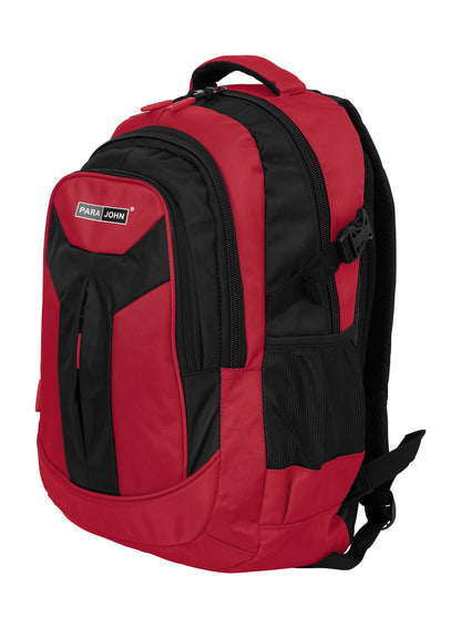 Parajohn School Backpack – Durable Polyester Multi-Compartment  School Bag 20" with Strong Zipper and Comfortable Handle  PARAJOHN UAE