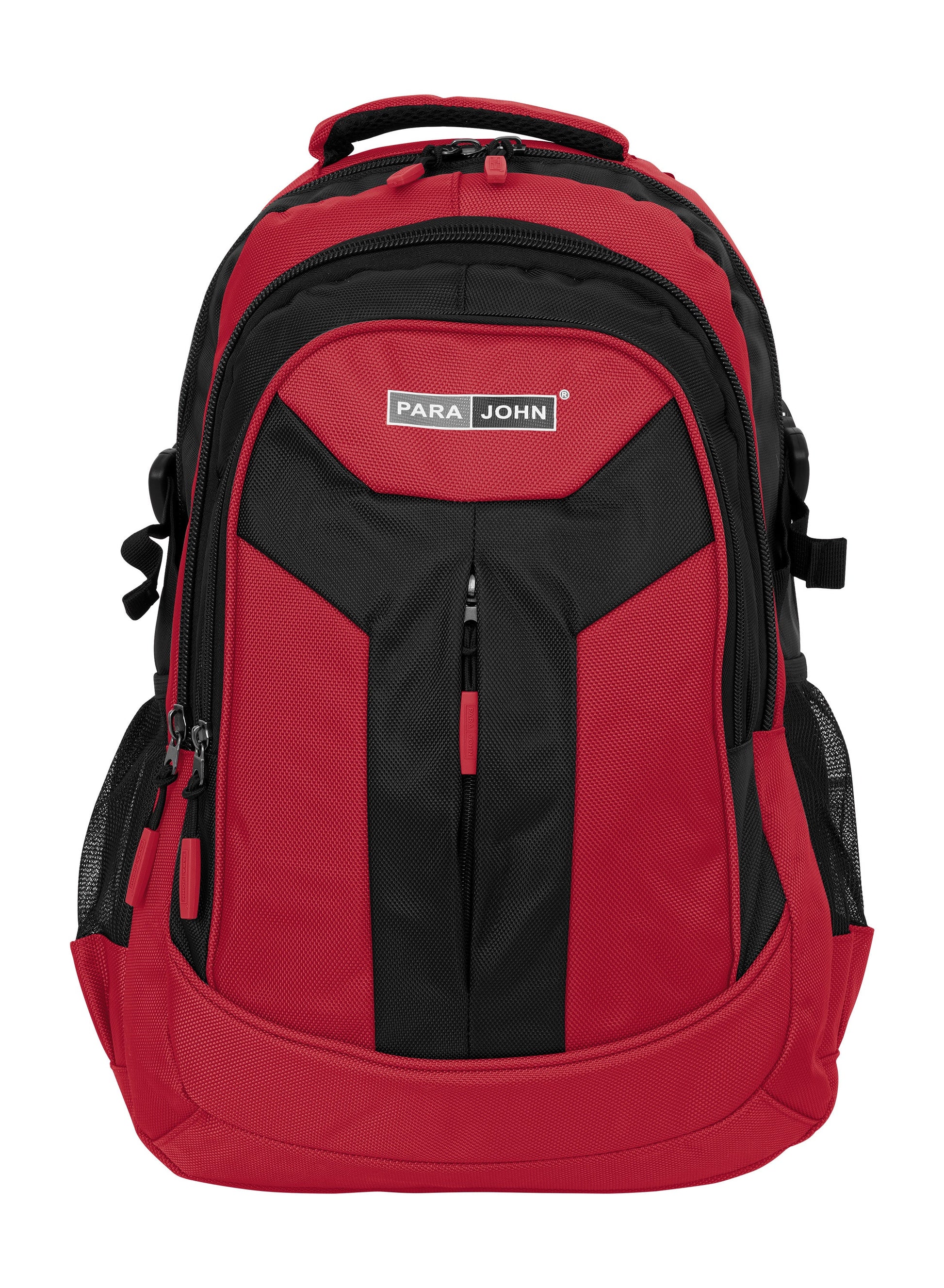 Parajohn School Backpack – Durable Polyester Multi-Compartment  School Bag 20" with Strong Zipper and Comfortable Handle  PARAJOHN UAE