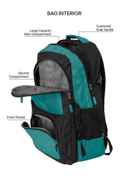 ParaJohn School Backpack – Durable 1680D PVC Coated Multi-Compartment School Bag 18", 20", 22" with Strong Zipper and Comfortable Handle  PARAJOHN UAE