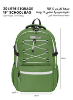 Para John Bubblio 19 inches School Backpack – 30L Capacity, Functional & Durable with Multi-Pocket Organization  PARAJOHN UAE