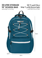 Para John Bubblio 19 inches School Backpack – 30L Capacity, Functional & Durable with Multi-Pocket Organization  PARAJOHN UAE
