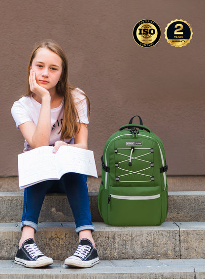 Para John Bubblio 19 inches School Backpack – 30L Capacity, Functional & Durable with Multi-Pocket Organization