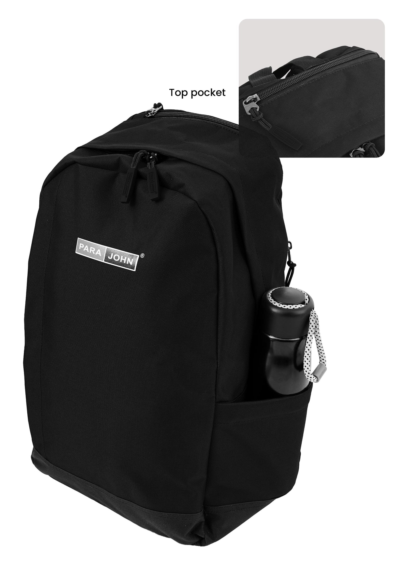 Parajohn Zapper 30L School Bag for Students – 19” Durable Polyester Backpack with Spacious Compartments for School & College  PARAJOHN UAE