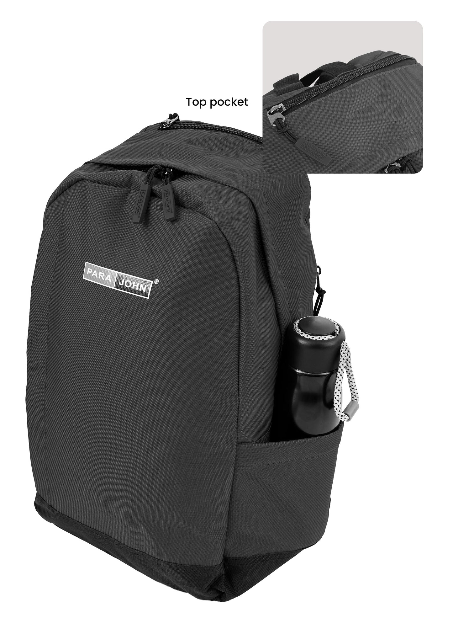 Parajohn Zapper 30L School Bag for Students – 19” Durable Polyester Backpack with Spacious Compartments for School & College  PARAJOHN UAE