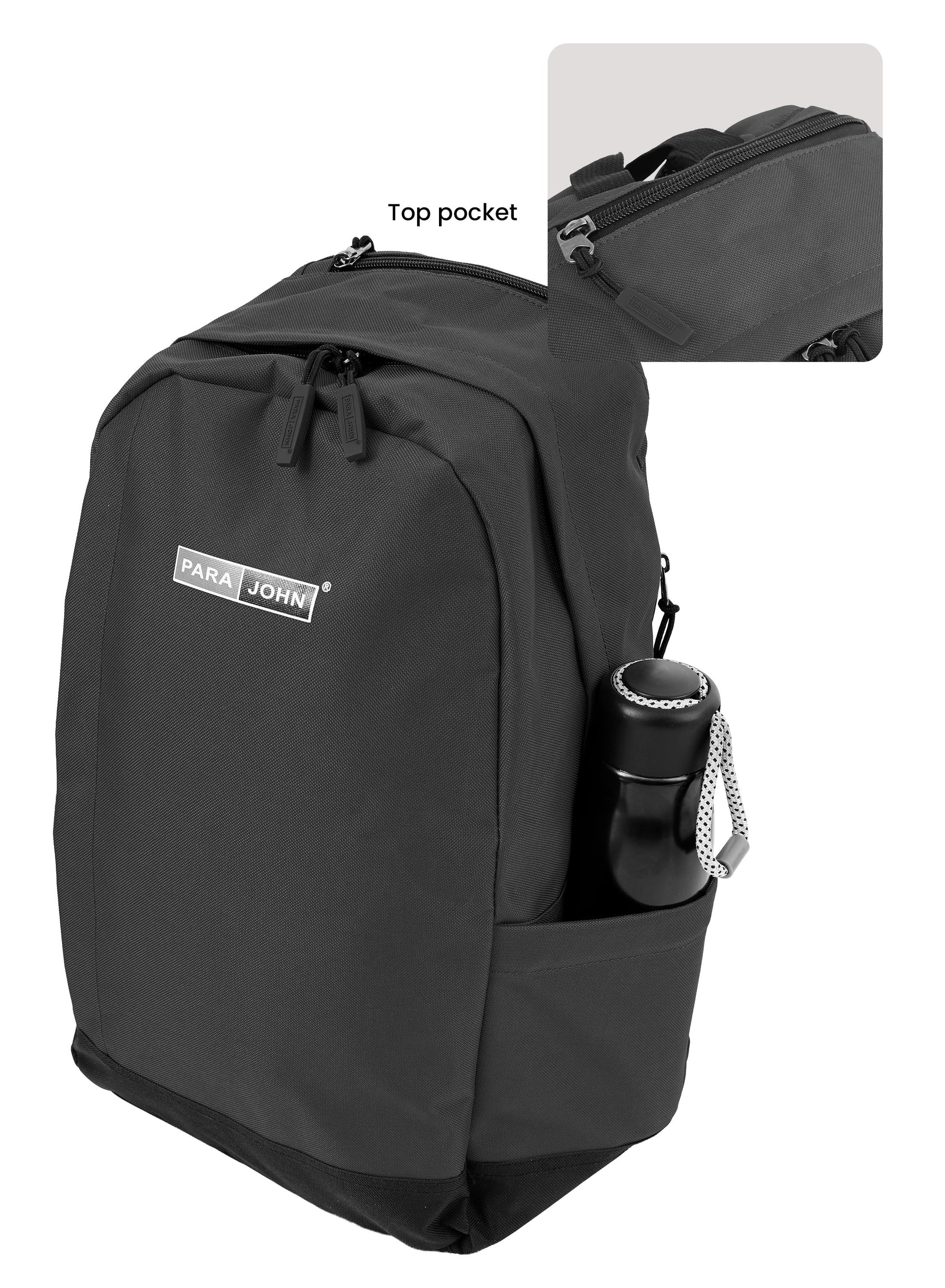 Parajohn Zapper 30L School Bag for Students – 19” Durable Polyester Backpack with Spacious Compartments for School & College  PARAJOHN UAE