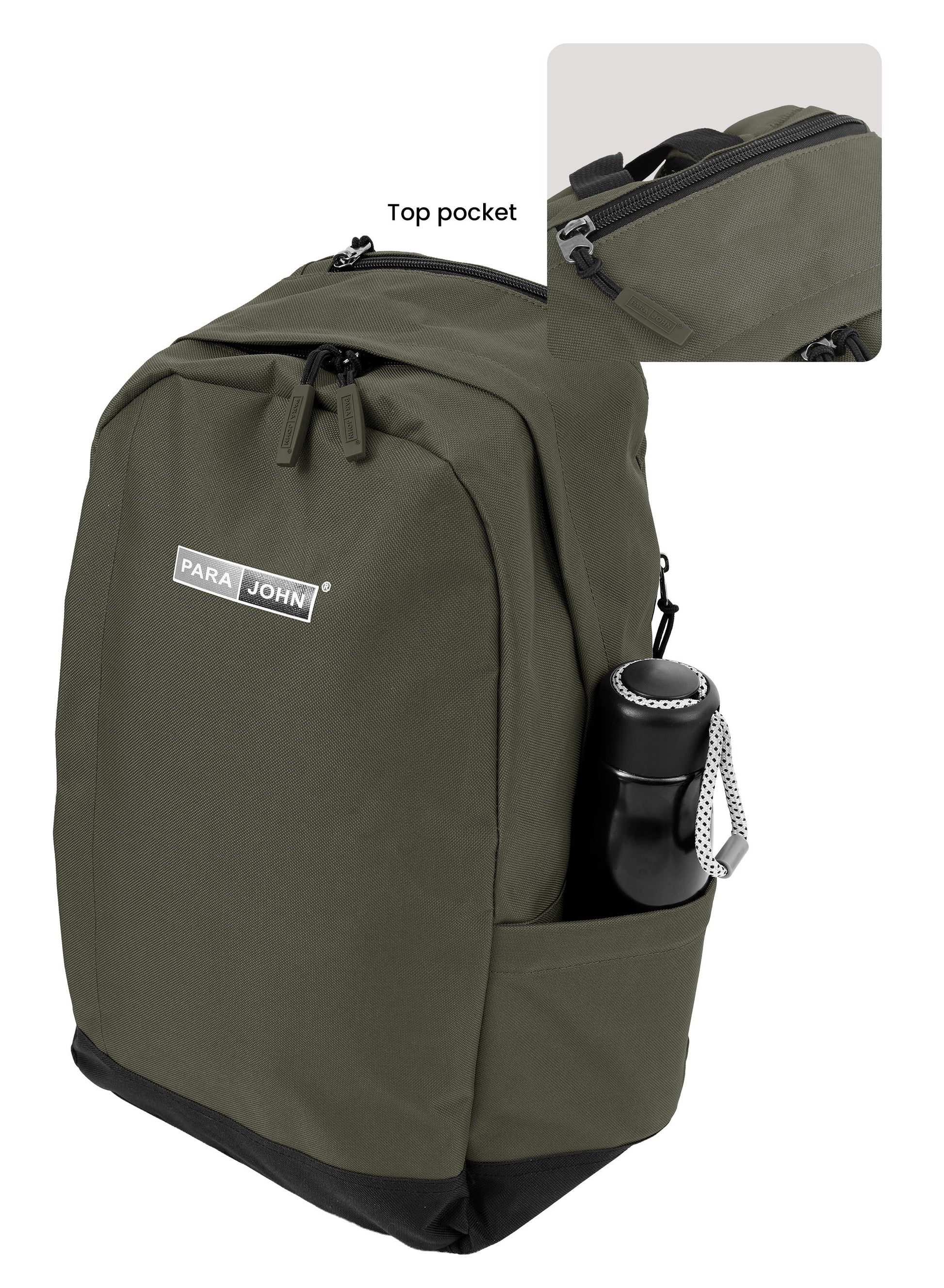 Parajohn Zapper 30L School Bag for Students – 19” Durable Polyester Backpack with Spacious Compartments for School & College  PARAJOHN UAE