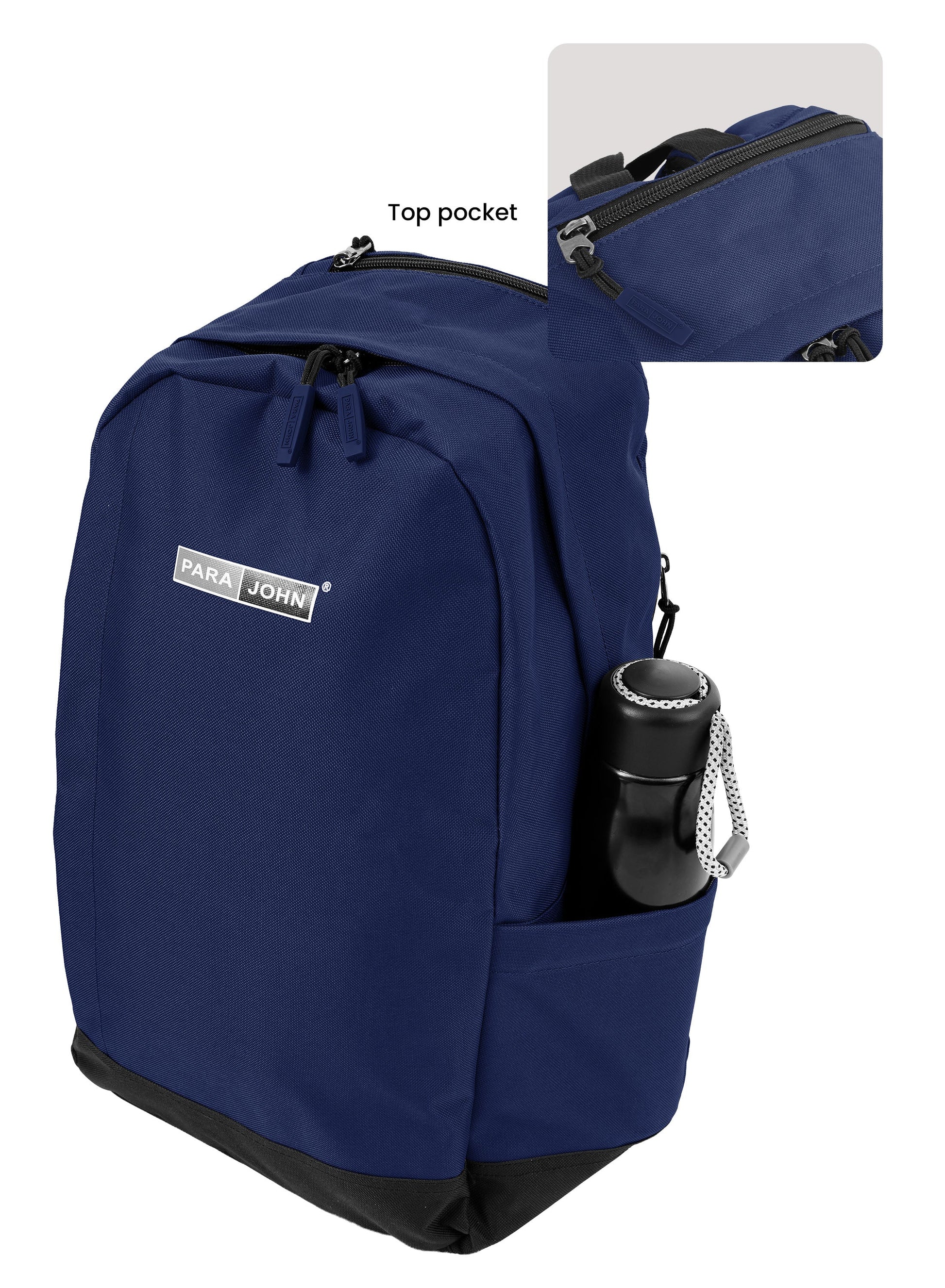 Parajohn Zapper 30L School Bag for Students – 19” Durable Polyester Backpack with Spacious Compartments for School & College  PARAJOHN UAE