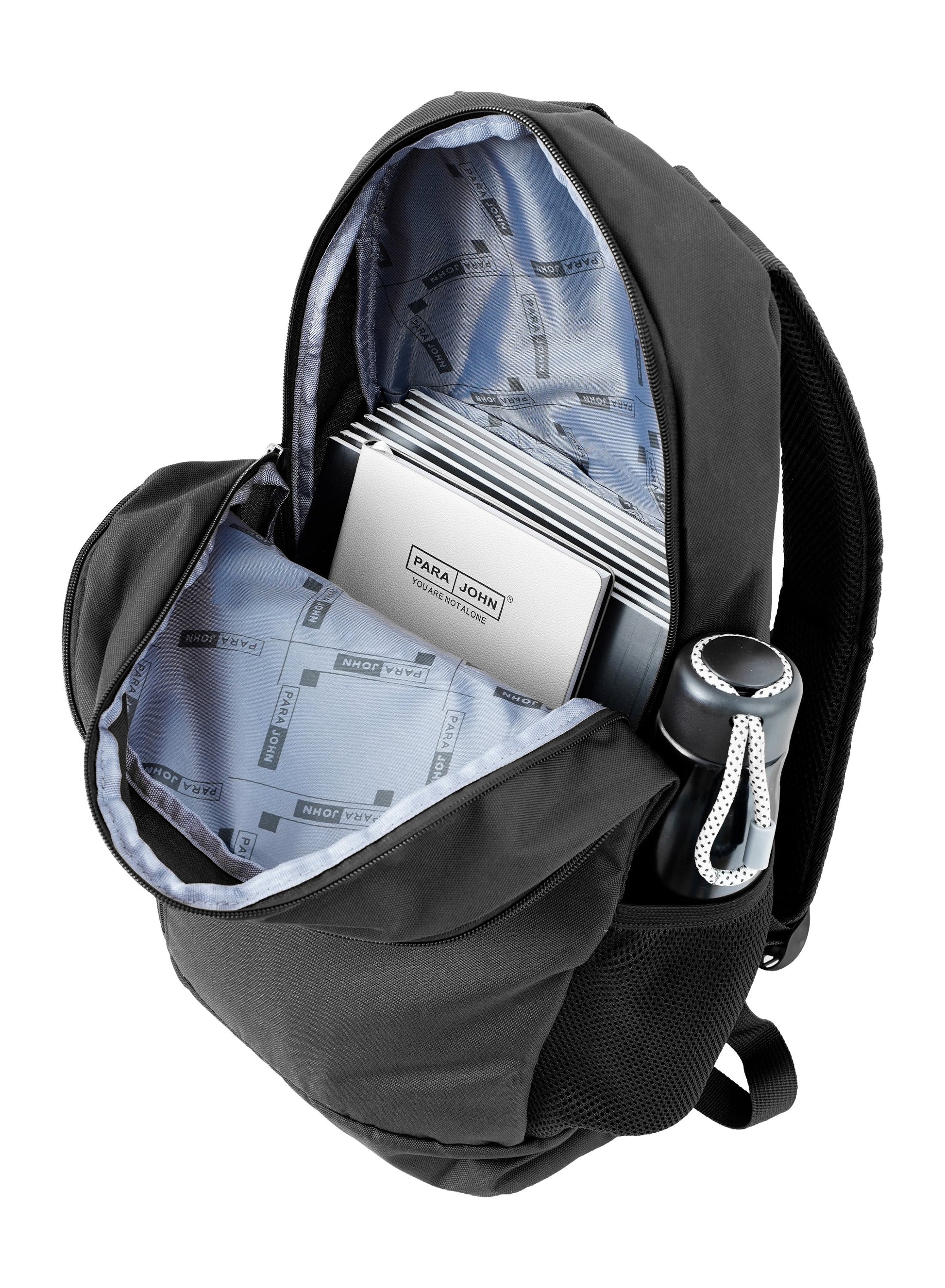 Parajohn Vantor 30L School Bag for Students – 19” Durable Polyester Backpack with Spacious Compartments for School & College  PARAJOHN UAE