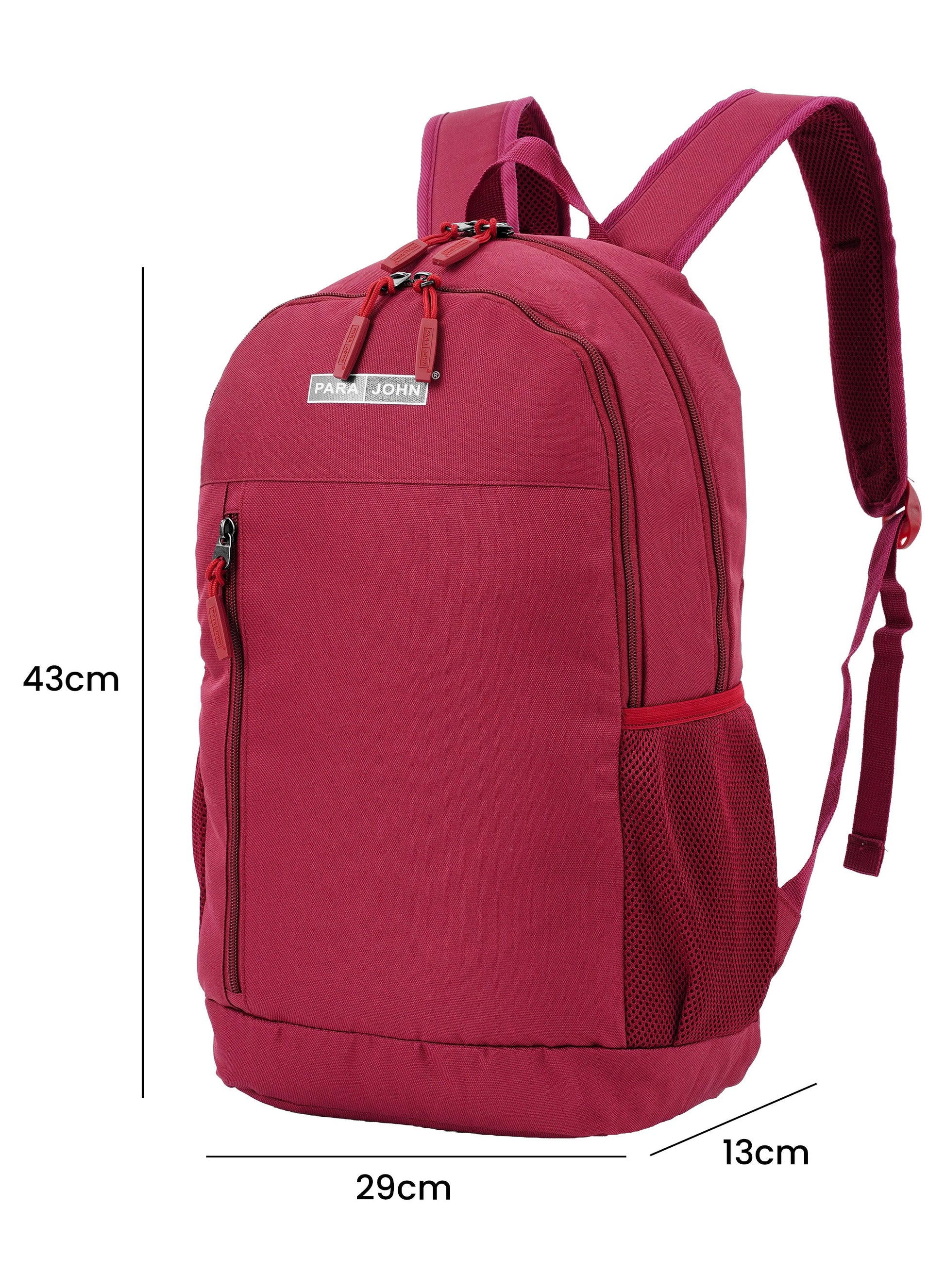 Parajohn Vantor 30L School Bag for Students – 19” Durable Polyester Backpack with Spacious Compartments for School & College  PARAJOHN UAE
