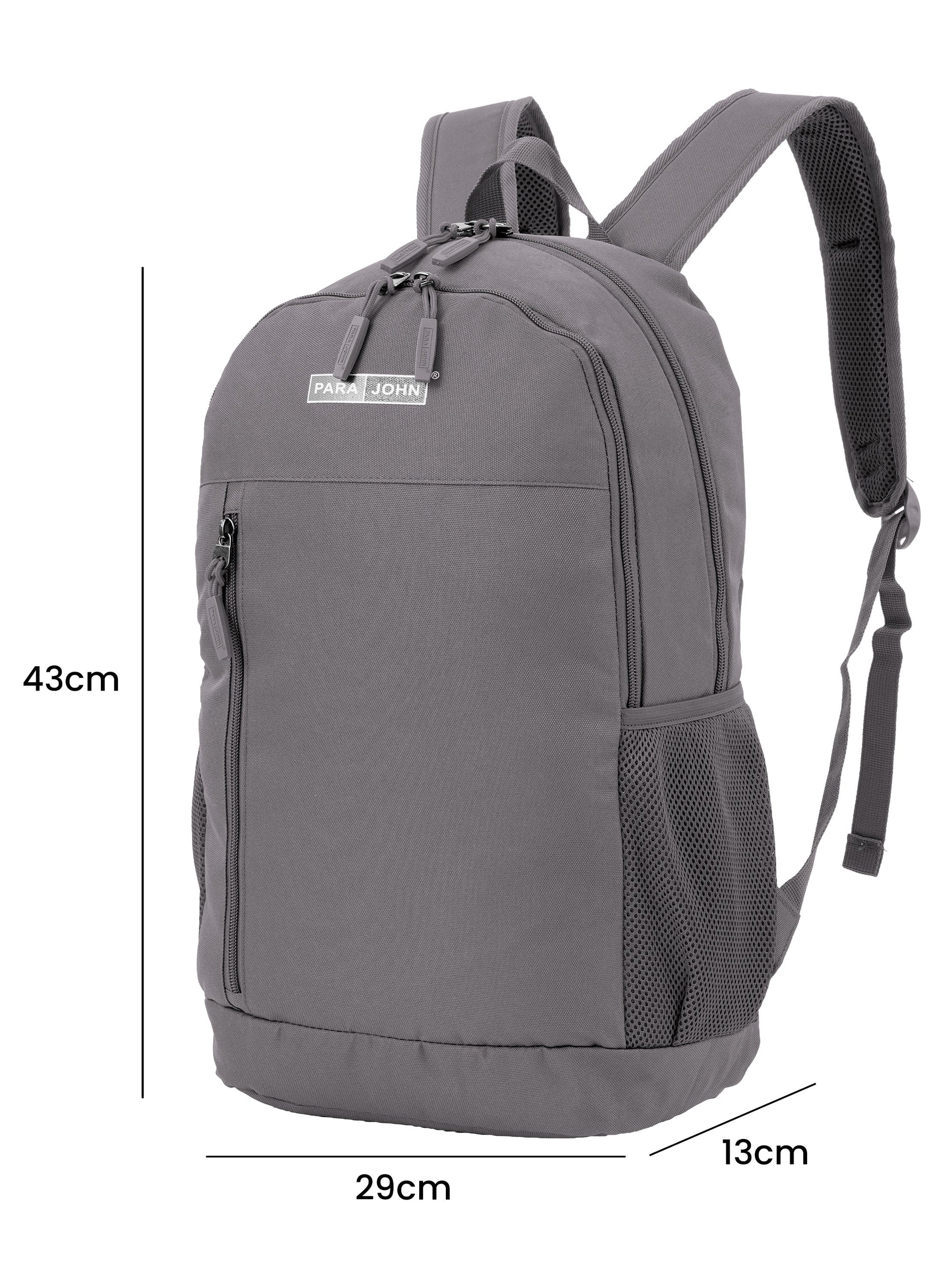 Parajohn Vantor 30L School Bag for Students – 19” Durable Polyester Backpack with Spacious Compartments for School & College  PARAJOHN UAE