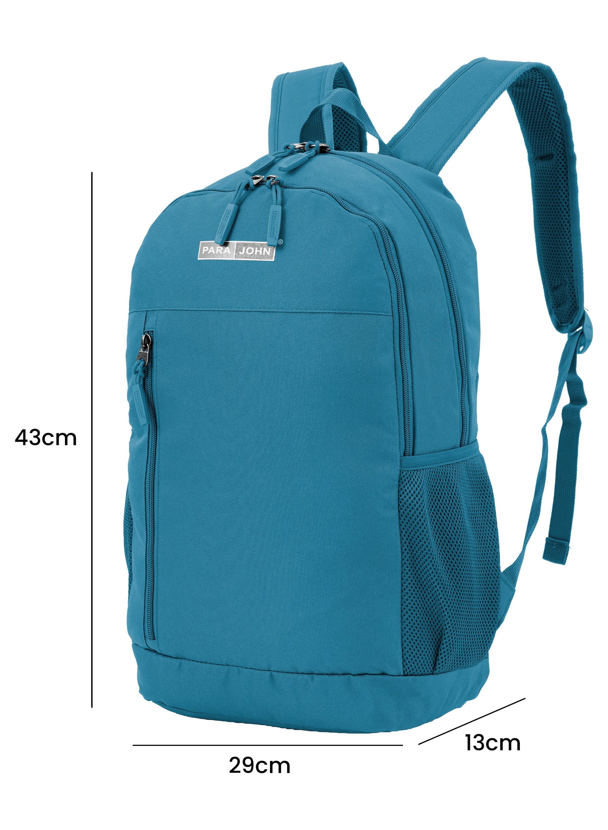 Parajohn Vantor 30L School Bag for Students – 19” Durable Polyester Backpack with Spacious Compartments for School & College  PARAJOHN UAE