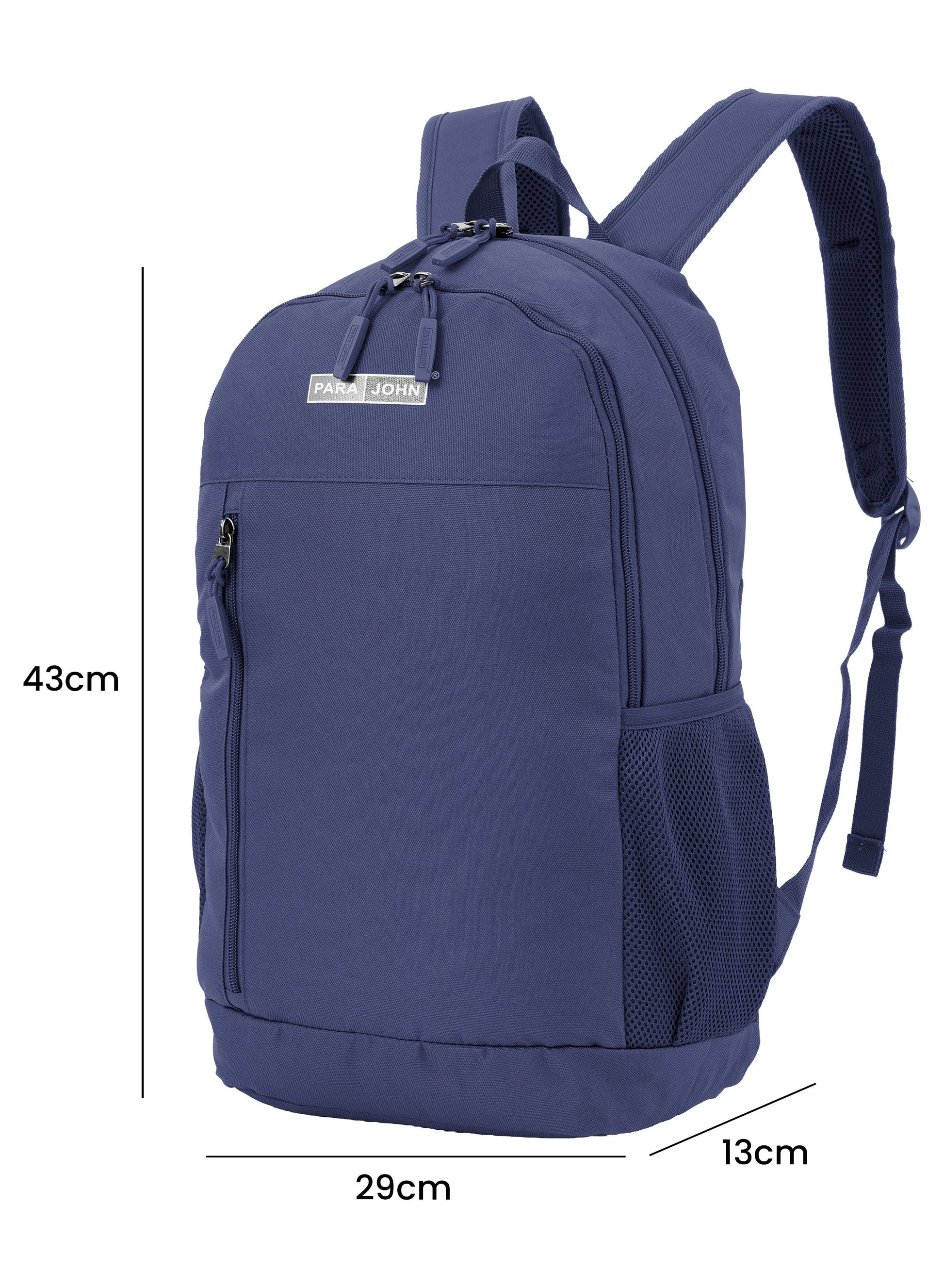 Parajohn Vantor 30L School Bag for Students – 19” Durable Polyester Backpack with Spacious Compartments for School & College  PARAJOHN UAE