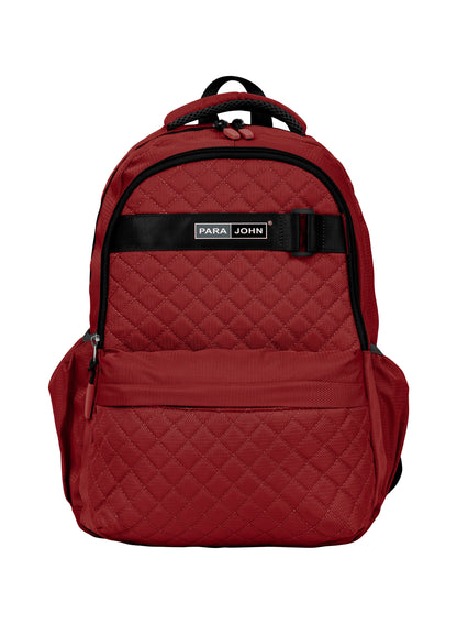 LumiPack 18 inches Quilted School Backpack – 28L Capacity, Stylish & Durable with Multiple Compartments