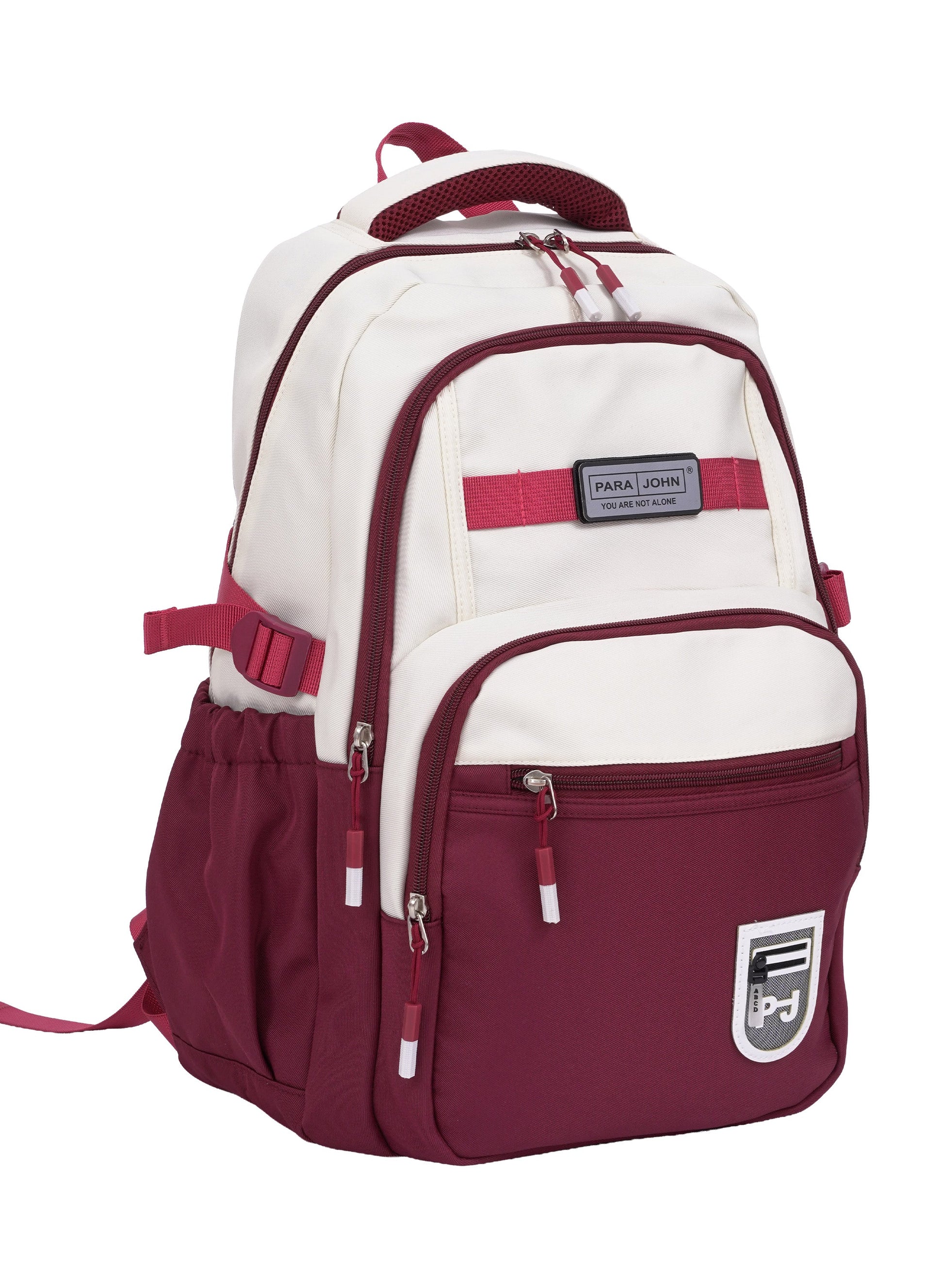 Parajohn Junior Schoolbag for Boys & Girls 18 inches– 20L Lightweight Polyester Bookbag with Hidden Back Pocket, Water-Resistant Kids Travel Daypack  PARAJOHN UAE