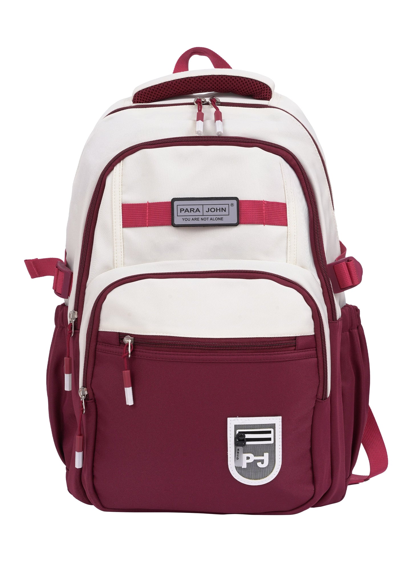 Parajohn Junior Schoolbag for Boys & Girls 18 inches– 20L Lightweight Polyester Bookbag with Hidden Back Pocket, Water-Resistant Kids Travel Daypack  PARAJOHN UAE