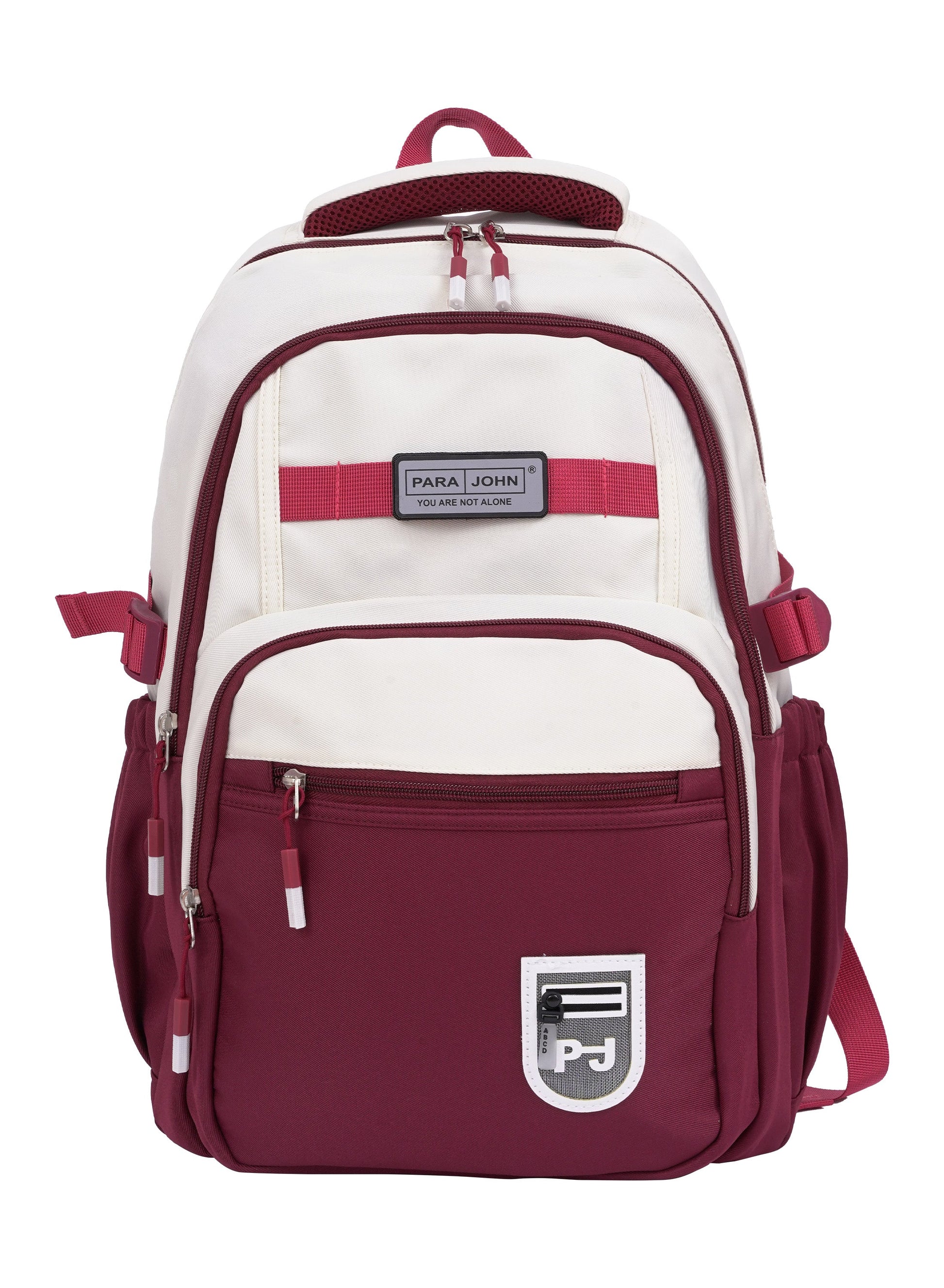 Parajohn Junior Schoolbag for Boys & Girls 18 inches– 20L Lightweight Polyester Bookbag with Hidden Back Pocket, Water-Resistant Kids Travel Daypack  PARAJOHN UAE