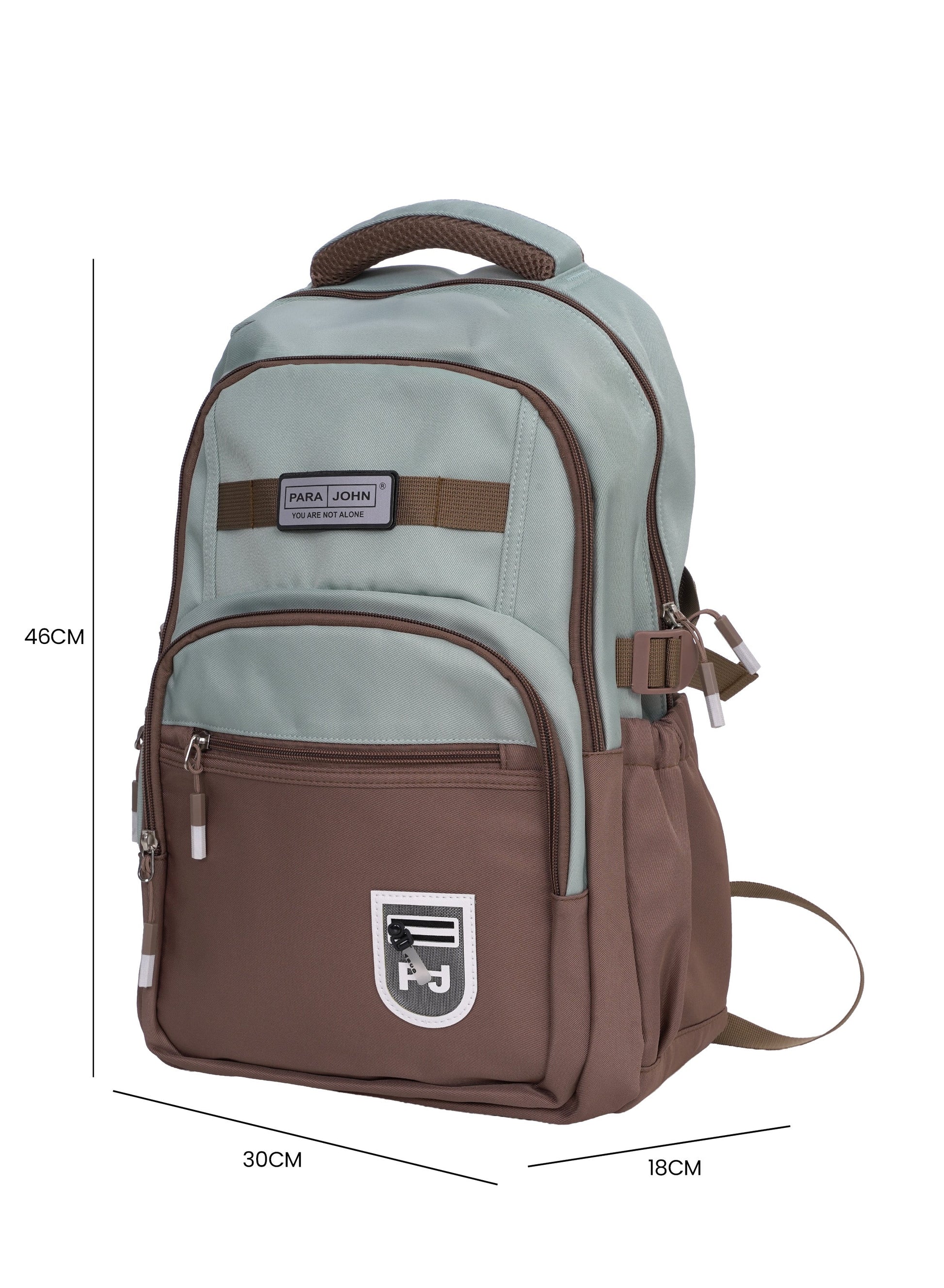 Parajohn Junior Schoolbag for Boys & Girls 18 inches– 20L Lightweight Polyester Bookbag with Hidden Back Pocket, Water-Resistant Kids Travel Daypack  PARAJOHN UAE