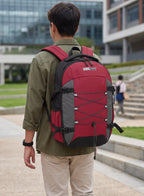 Parajohn Trexon School Backpack — Ergonomic Comfort | 18" Waterproof Polyester Bag  PARAJOHN UAE