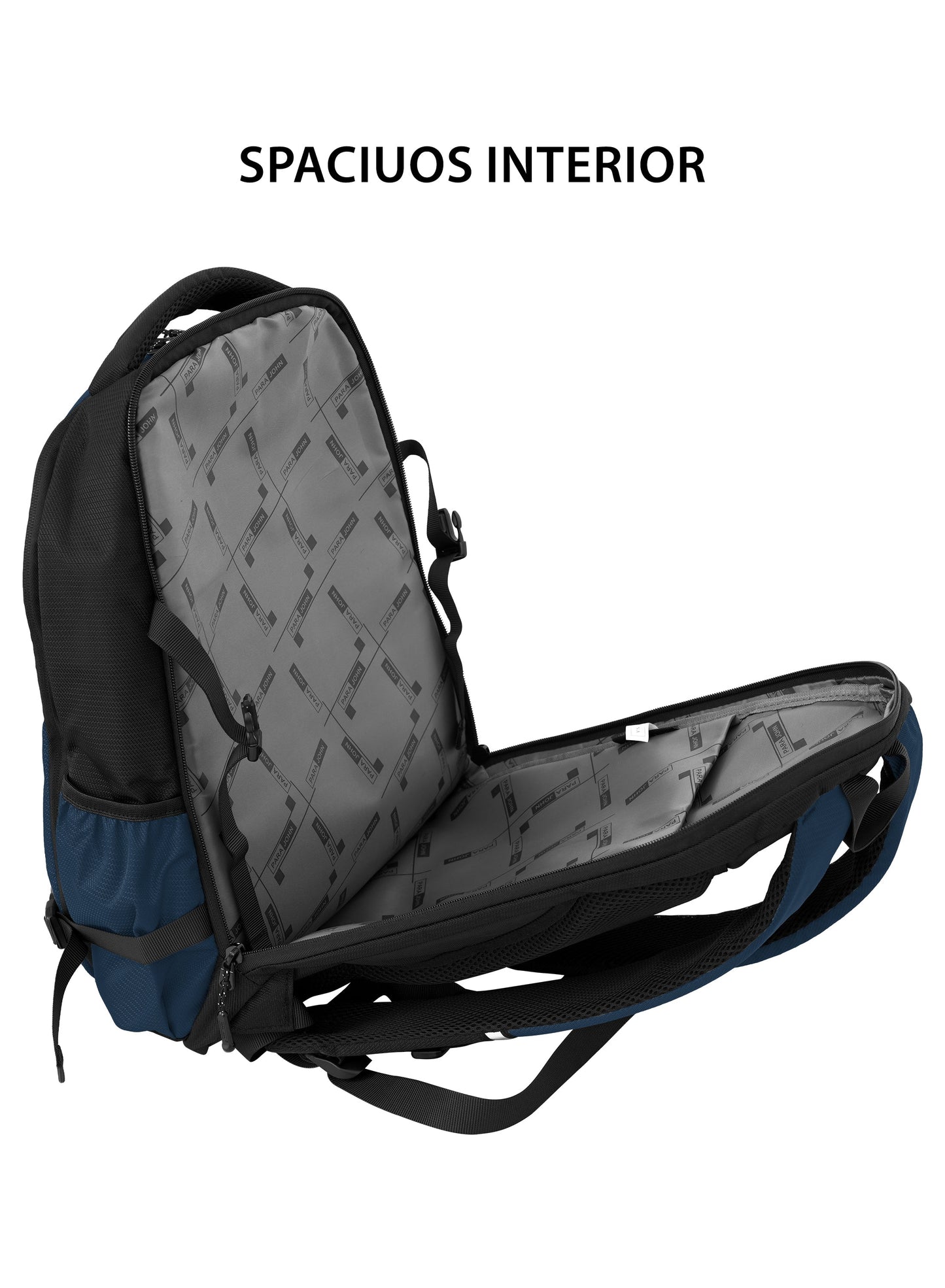 Para John Skivo School Backpack — Ergonomic Comfort | 18" Waterproof Polyester Bag  PARAJOHN UAE