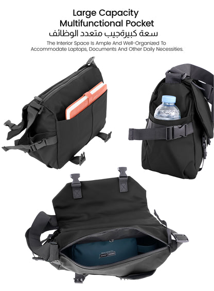 Parajohn daily Multipurpose Crossbody Shoulder Sling Bag – Compact, Durable & Lightweight for Travel and Everyday Use