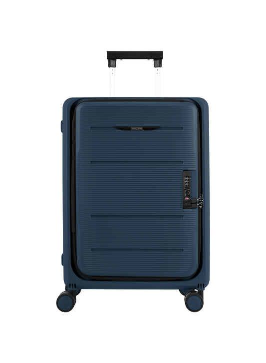 FlexiFold 1 Piece ABS + PC Foldable Cabin Luggage Trolley