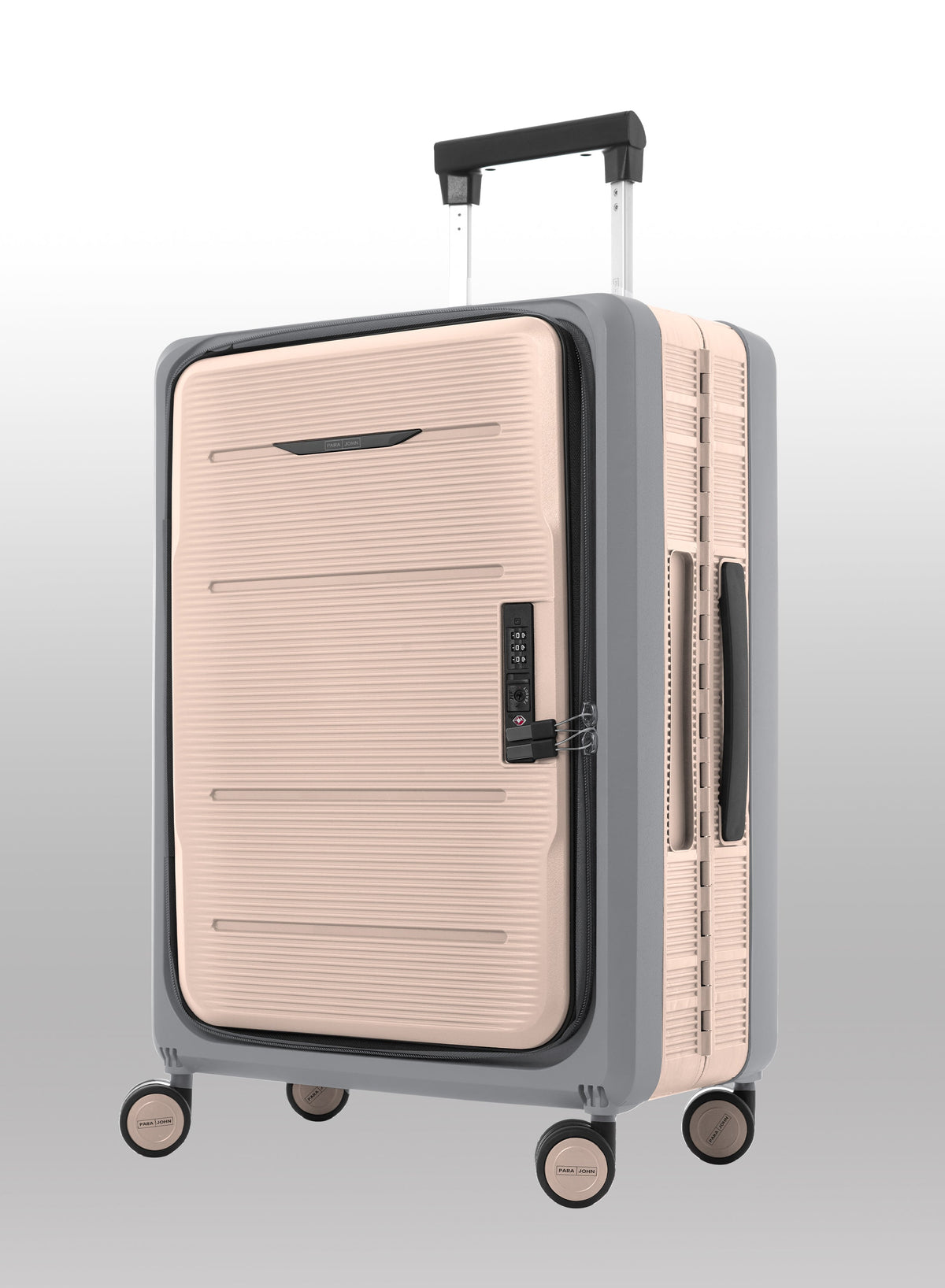 Para John FlexiFold 1-Piece Foldable Cabin Luggage Trolley – Premium ABS + PC Lightweight Hard-Shell Travel Suitcase  PARAJOHN UAE