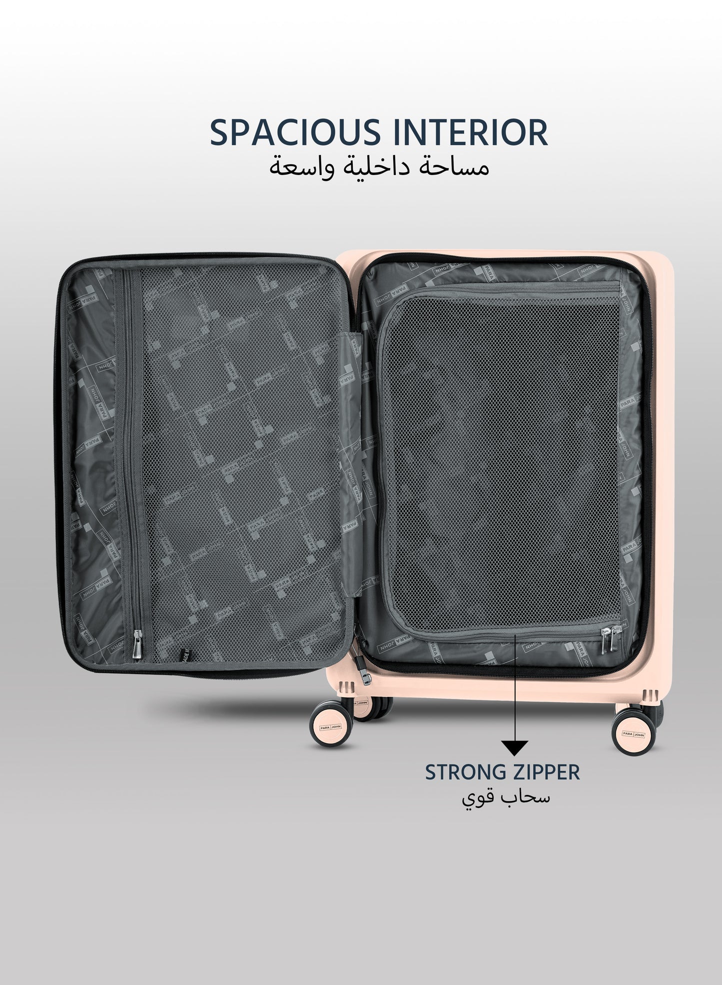 FlexiFold 1 Piece ABS + PC Foldable Cabin Luggage Trolley