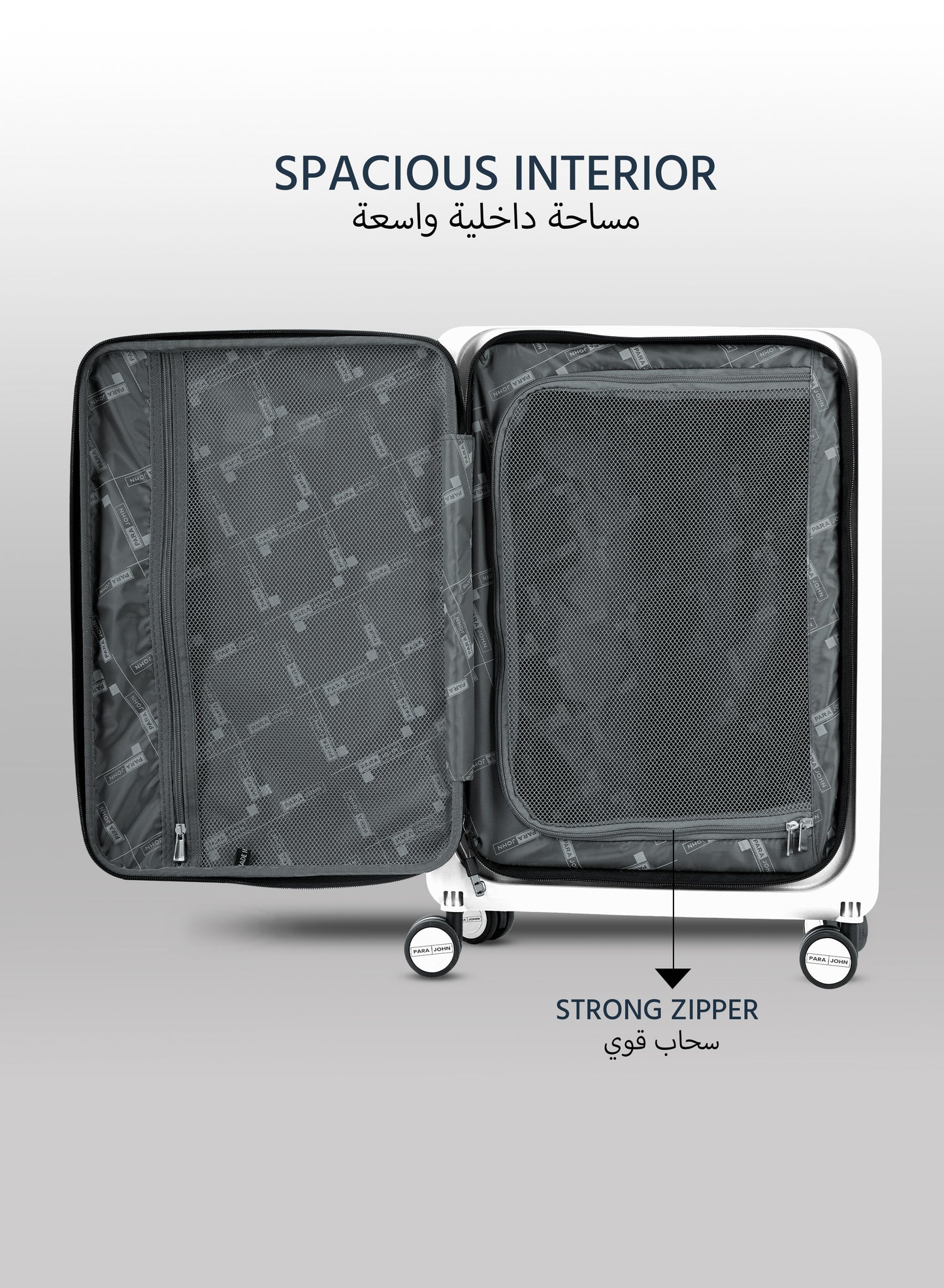 FlexiFold 1 Piece ABS + PC Foldable Cabin Luggage Trolley