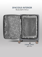 Para John FlexiFold 1-Piece Foldable Cabin Luggage Trolley – Premium ABS + PC Lightweight Hard-Shell Travel Suitcase  PARAJOHN UAE