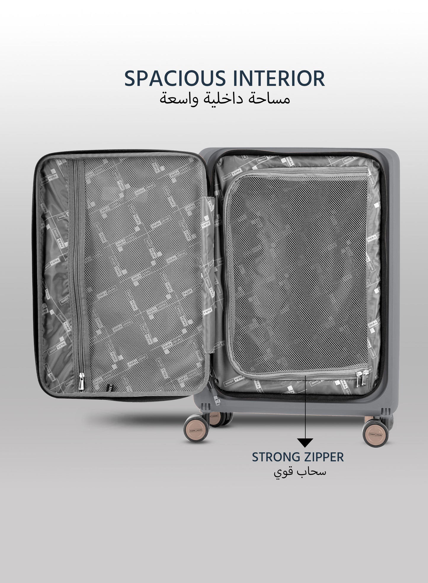 FlexiFold 1 Piece ABS + PC Foldable Cabin Luggage Trolley