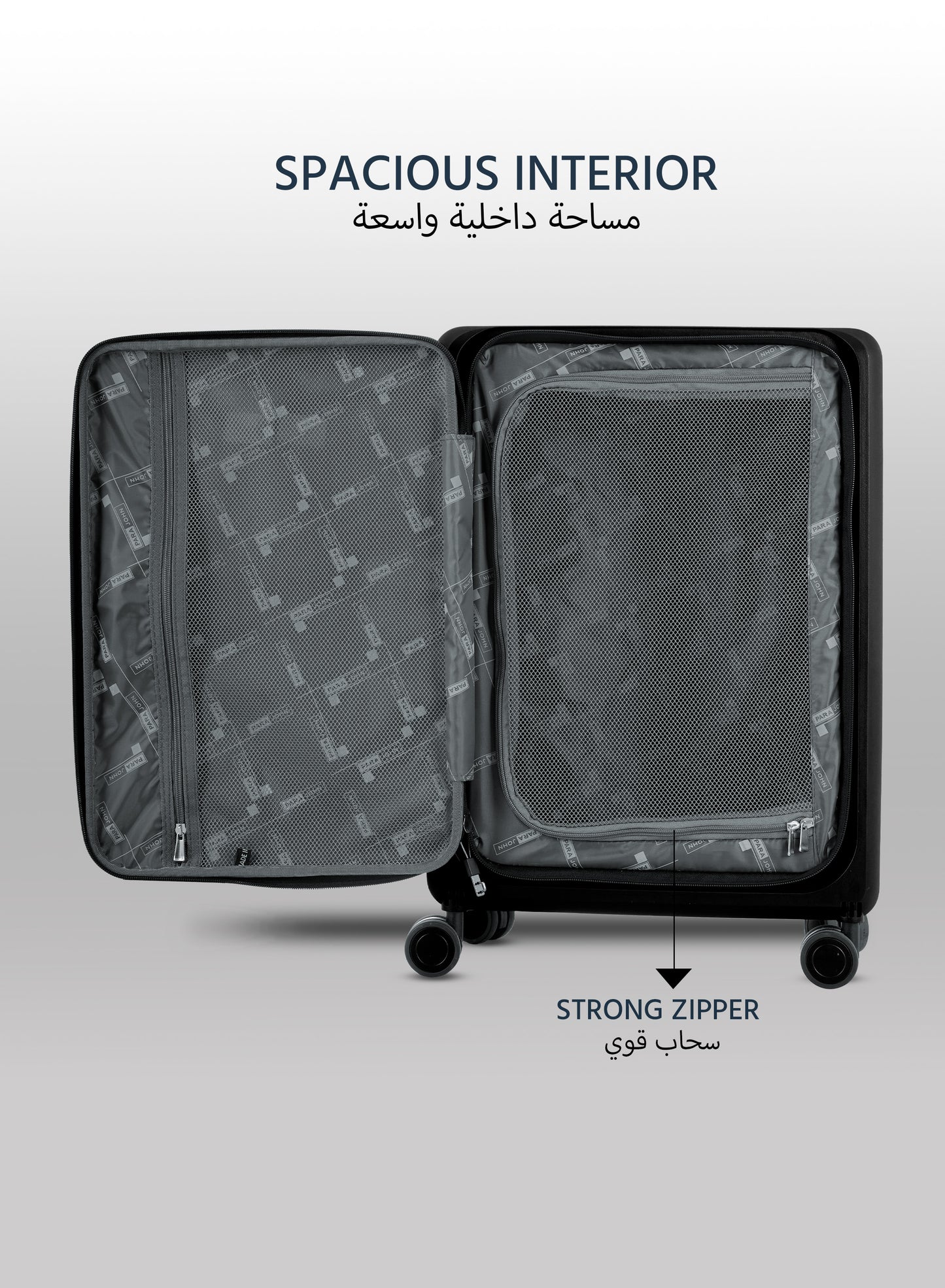 FlexiFold 1 Piece ABS + PC Foldable Cabin Luggage Trolley