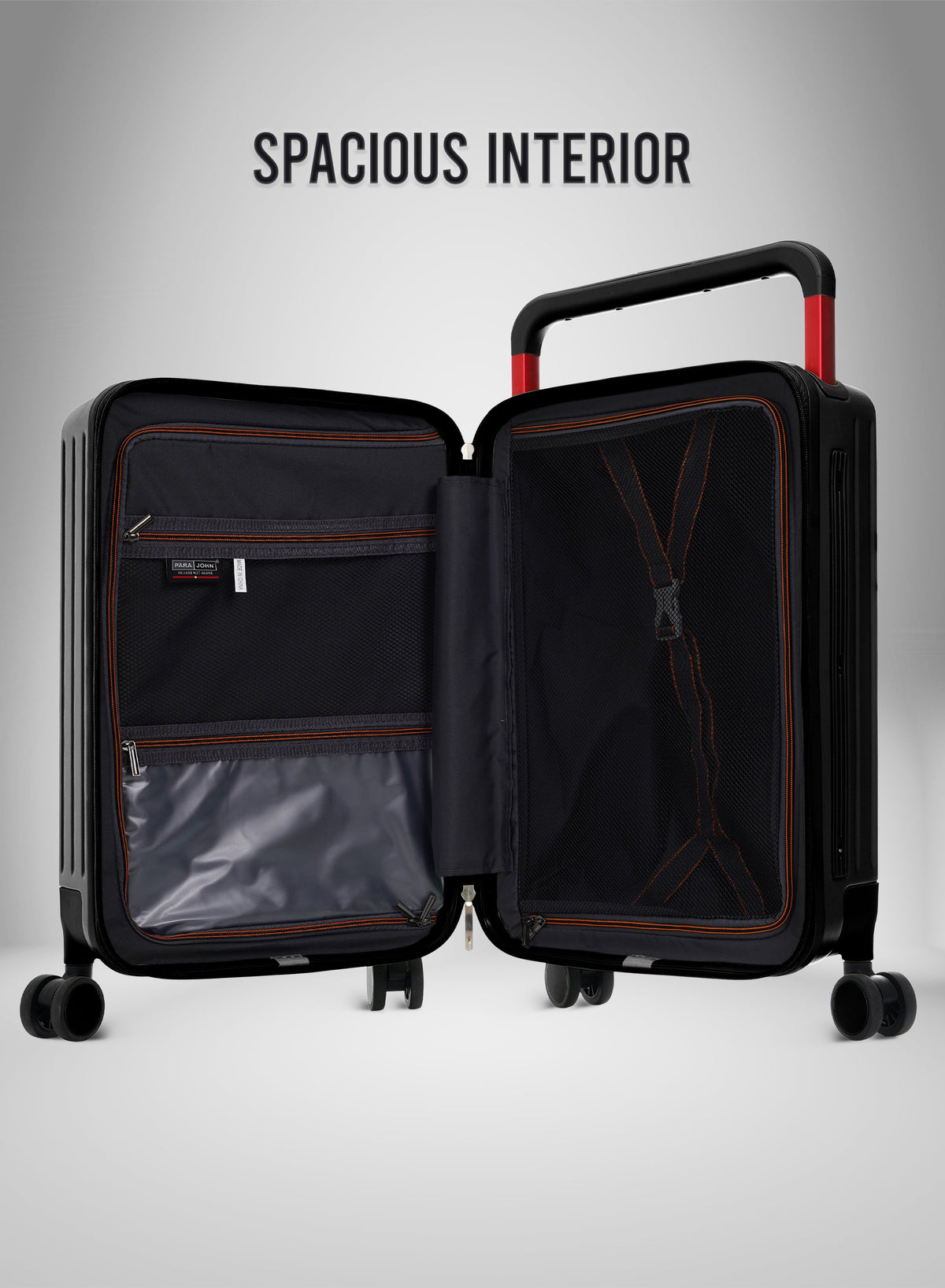 Parajohn Elite360 PC Wide Handle Cabin Luggage Trolley 56cm  PARAJOHN UAE